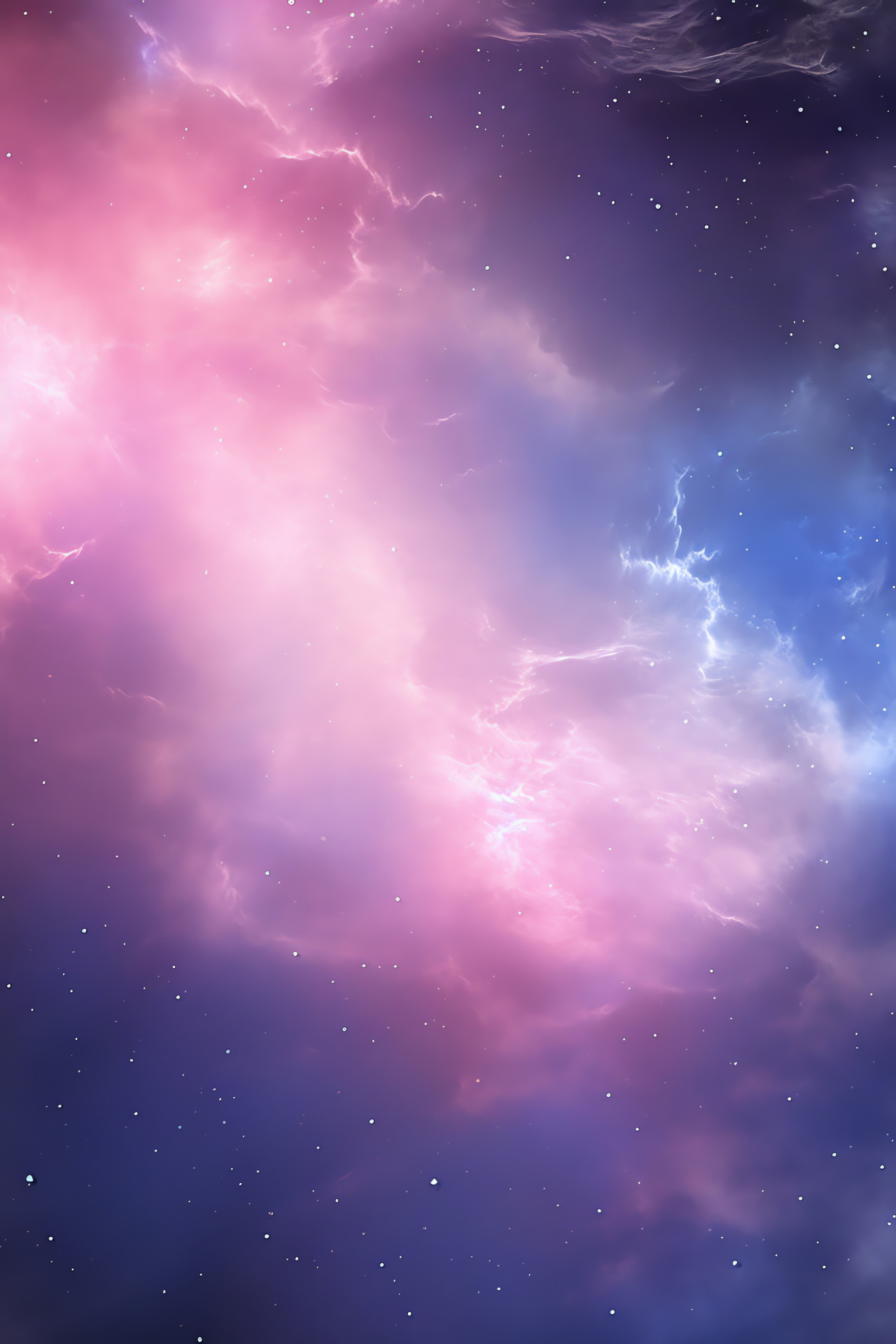 Galactic realm, Cosmological marvel, Pink spiral, Starry canvas, Cosmos beauty, HD Phone Wallpaper