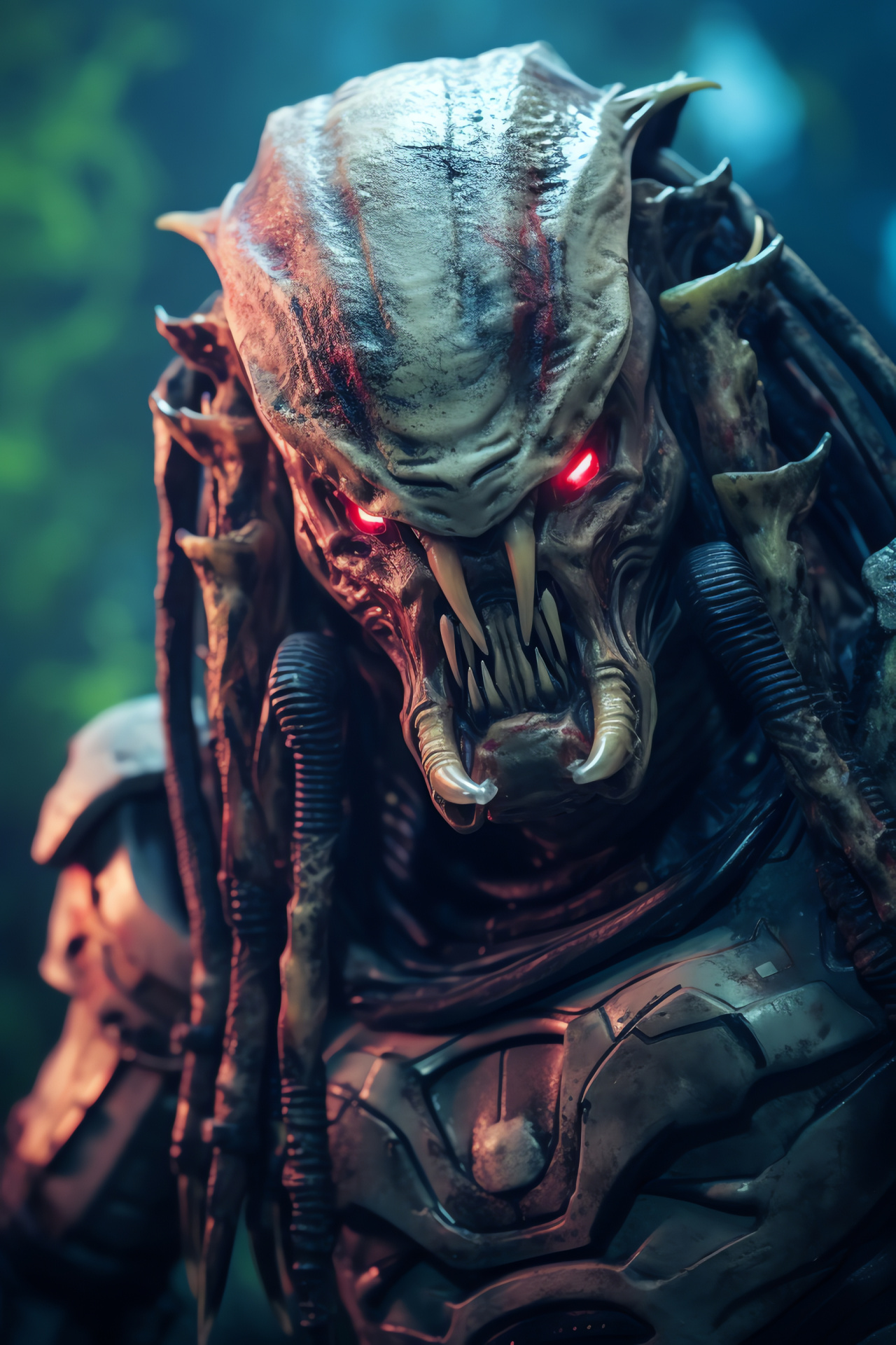 Predators film, Cinematic space voyage, Cosmonaut figures, Unfamiliar celestial body, Off-planet locale, HD Phone Wallpaper