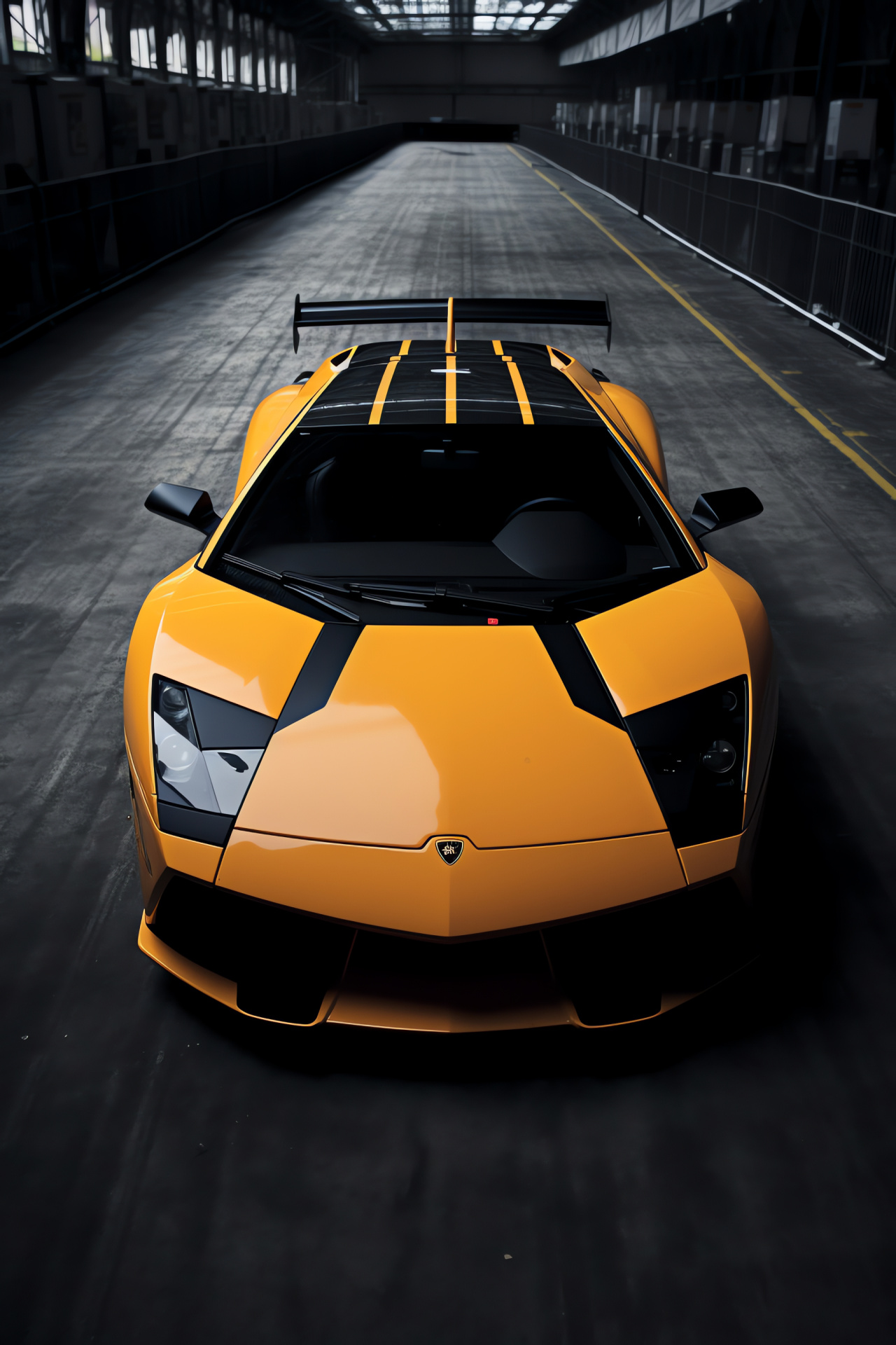 F1 Murcielago, Monza track racing, Competitive edge, High-speed kit, Car sports sponsorship, HD Phone Wallpaper