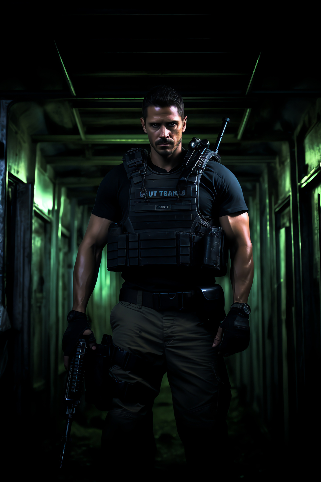 Resident Evil, S.T.A.R.S. agent, Survival horror game, Bio-organic dangers, Secret laboratory, HD Phone Wallpaper