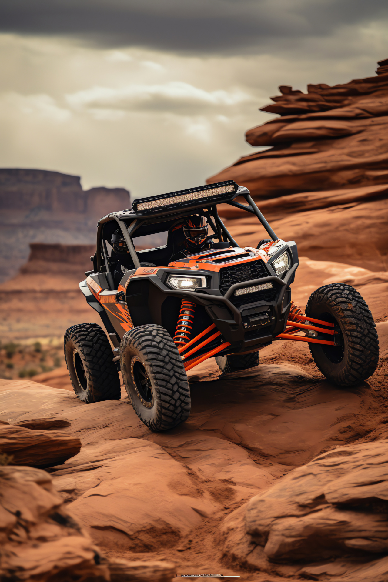 Polaris Moab RS1, Rugged off-road, Utah trails, Rock crawling, Extreme sports UTV, HD Phone Image