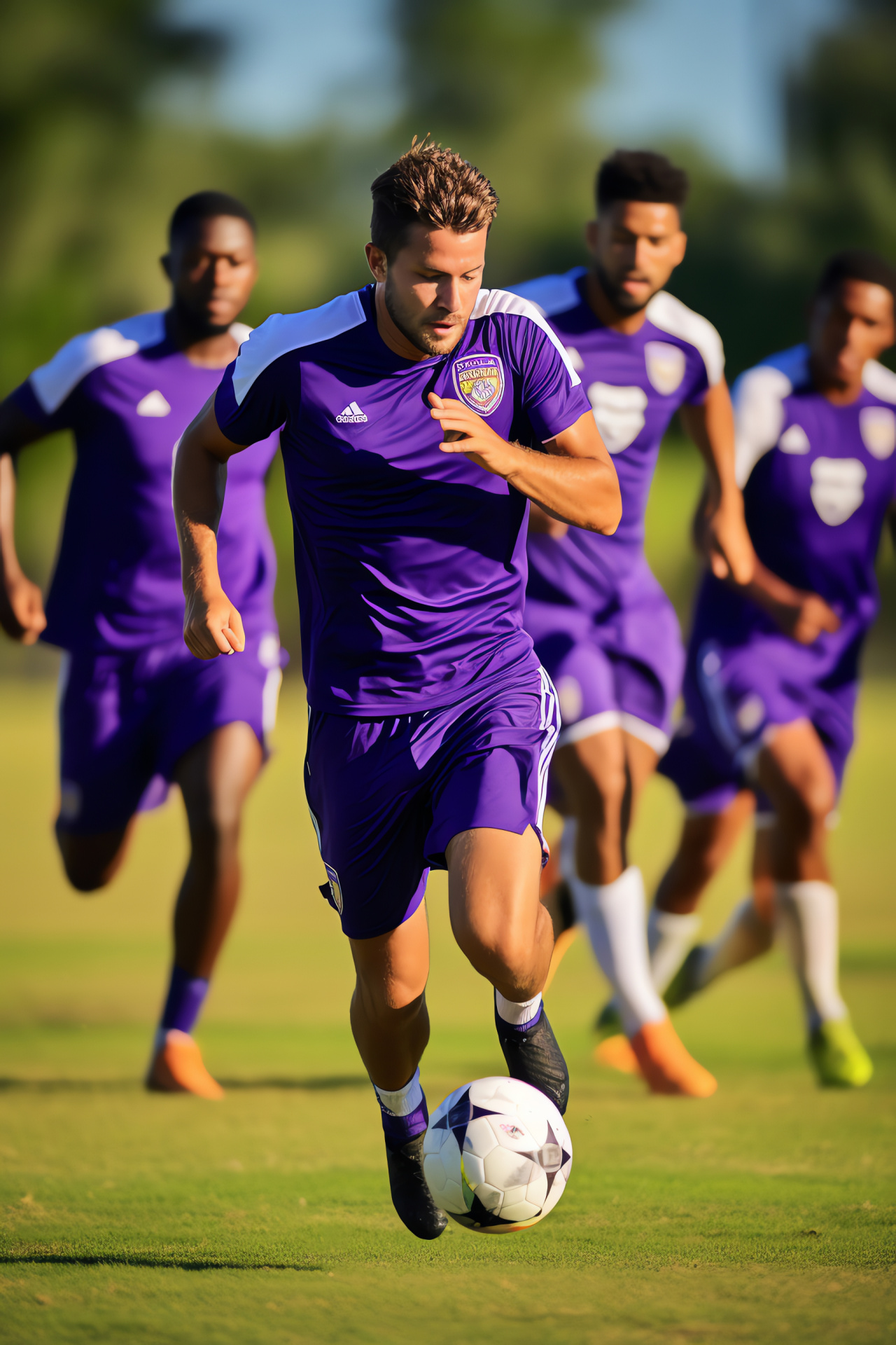 Orlando City SC Training, Professional soccer team, Soccer practice, Team coaching, Athletic preparation, HD Phone Image