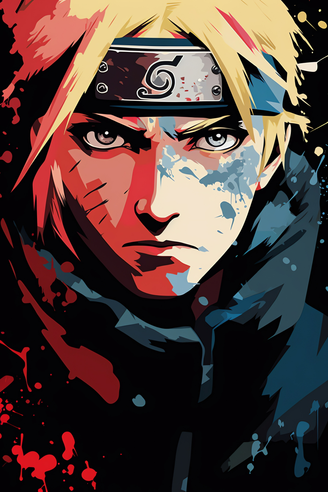 Deidara Akatsuki, Iwagakure ninja, Explosive clay, Iconic headband, Artistic ninja, HD Phone Wallpaper