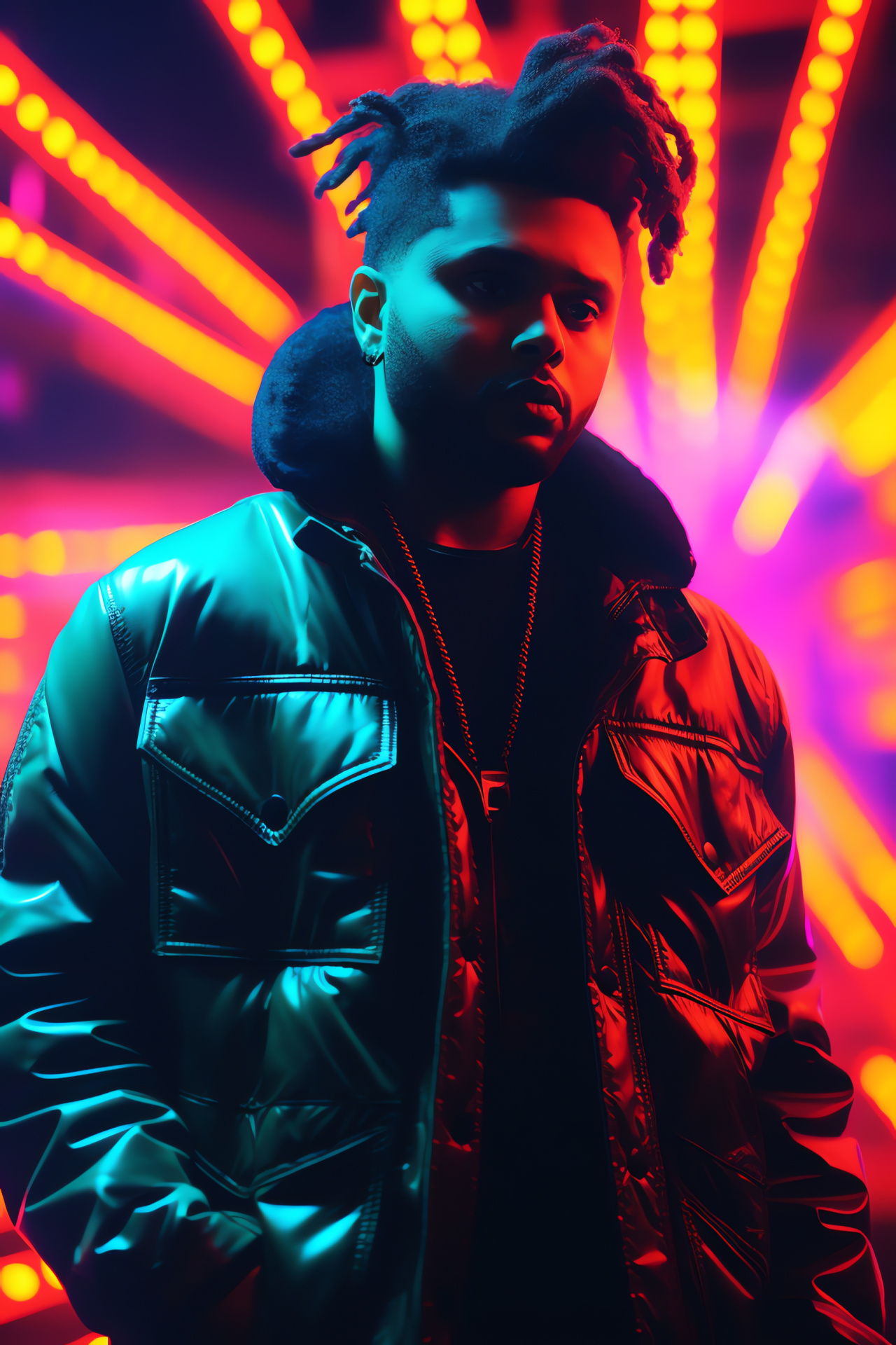 The Weeknd, Music artist, R&B performer, Audio equipment, Singing superstar, HD Phone Wallpaper
