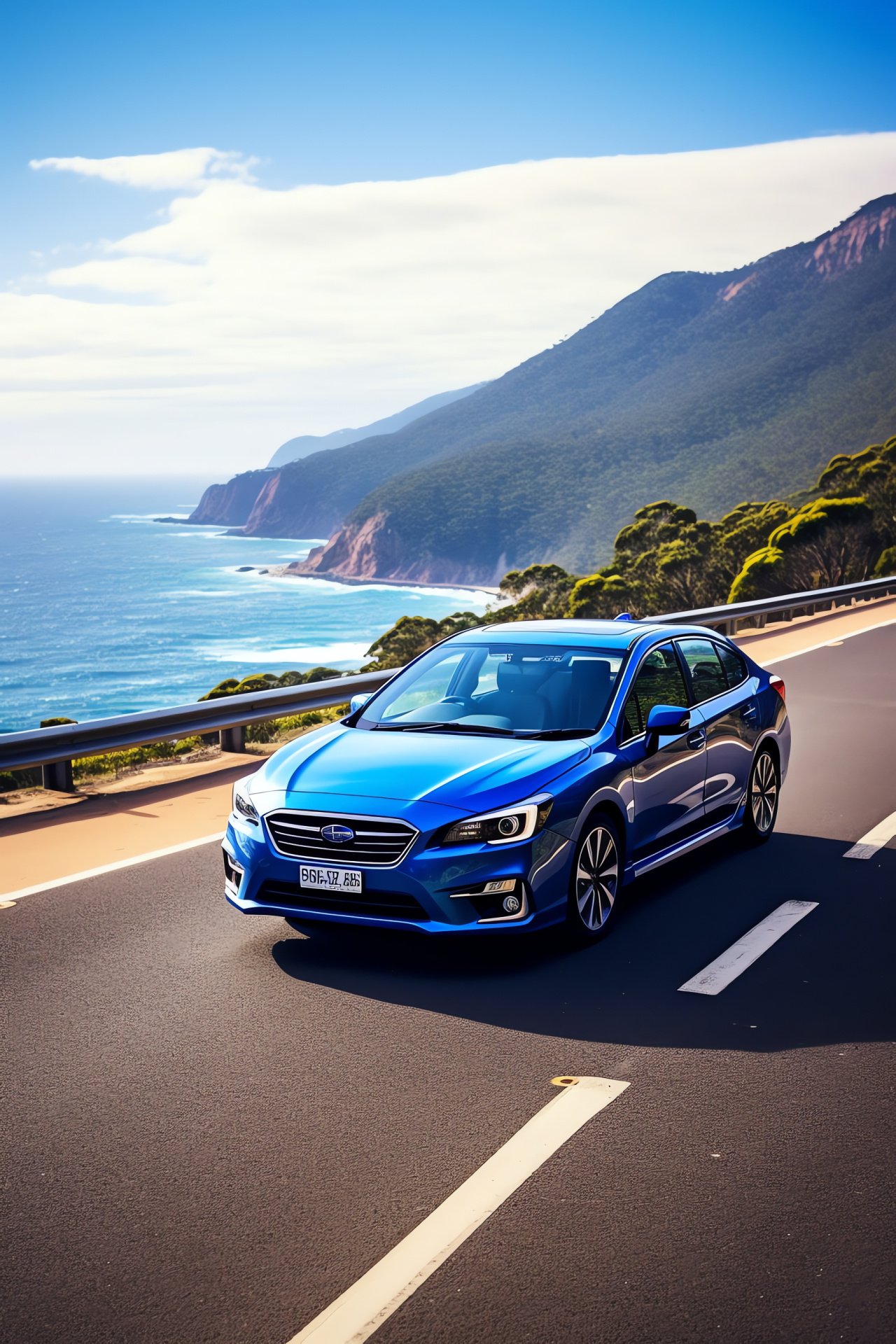 Subaru Levorg GT, Australian adventure, seaside drive, advanced driving, turbocharged journey, HD Phone Image