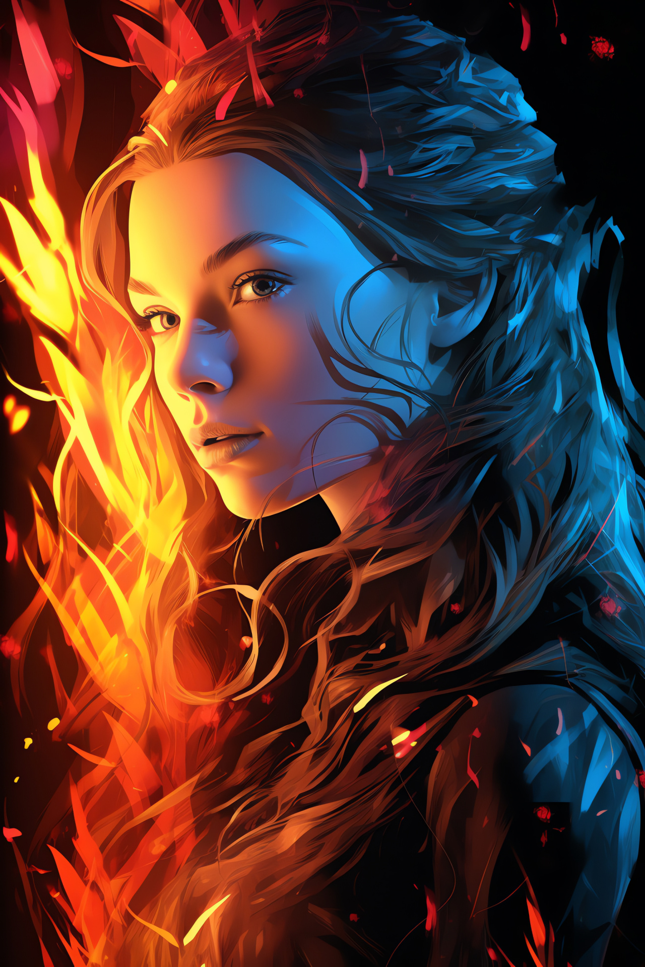 Margaery Tyrell noblewoman, George R.R. Martin's series, Regal presence, Noble House Tyrell, King's consort, HD Phone Image