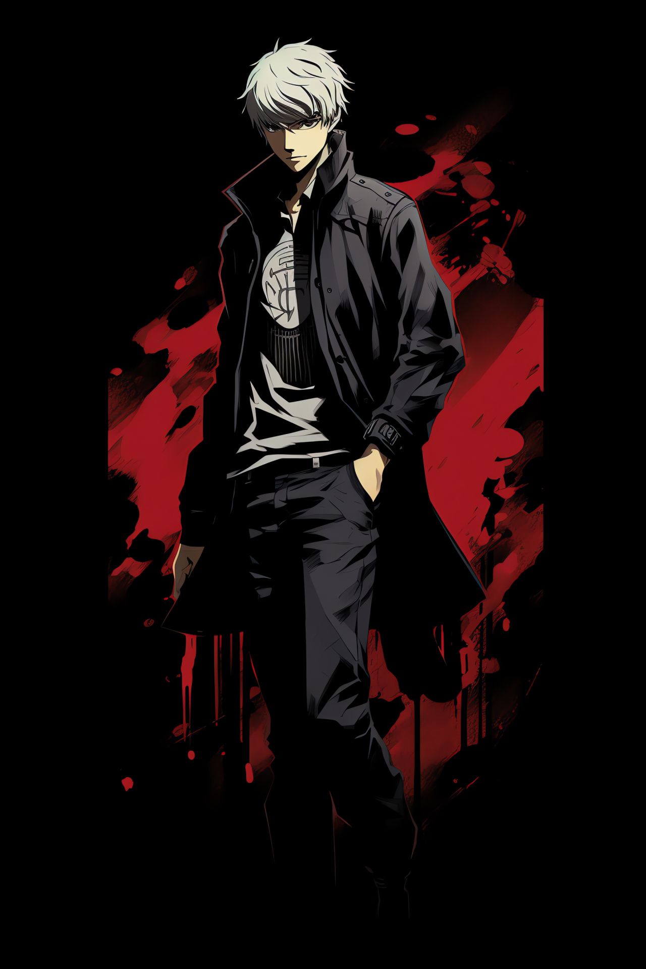 Persona 3 Akihiko Sanada, Boxing team member, Strategic fighter in game, Role-playing artwork, HD Phone Image