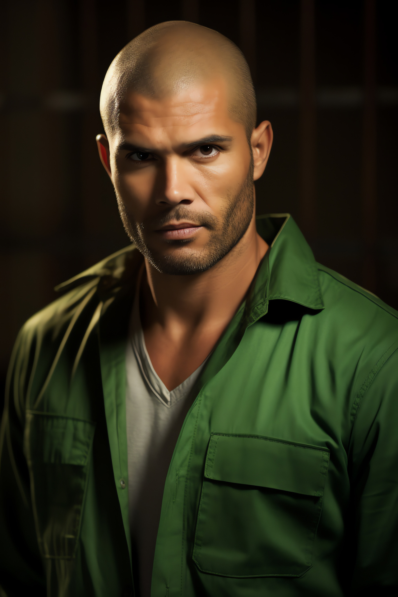 Prison Break Tattoo, Fernando Sucre, Amaury Nolasco, television series, dramatic backdrop, HD Phone Image