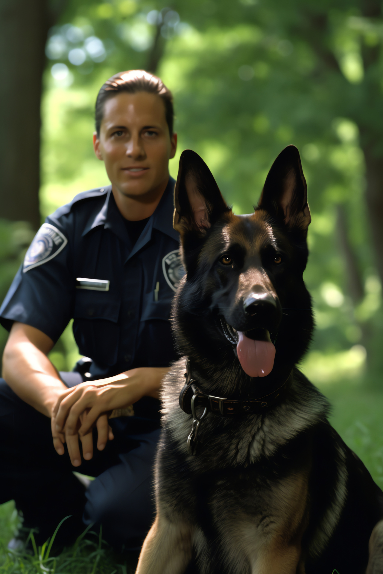 K9 unit companion, herding breed, canine officer, loyal guardian, enforcement animal, HD Phone Image