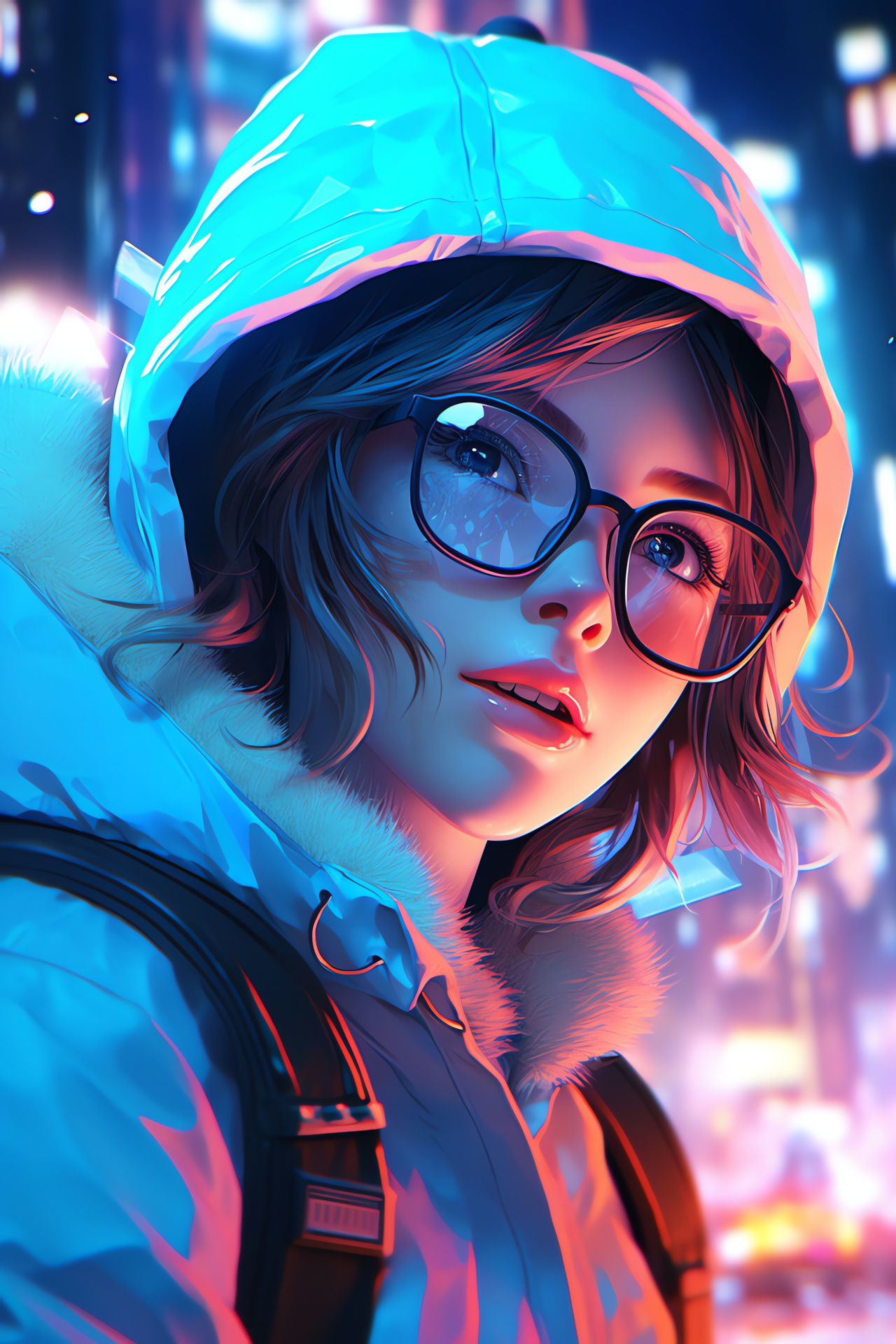 Blizzard Entertainment character, Icewall creator, frozen battleground, urban warfare, team-based game, HD Phone Image
