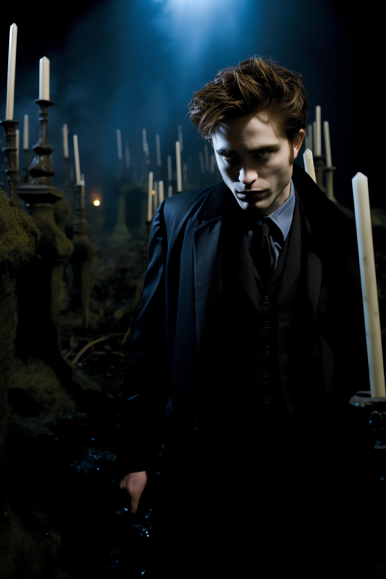 Robert Pattinson, wizard character, fantasy film, drama scene, magical competition, HD Phone Wallpaper