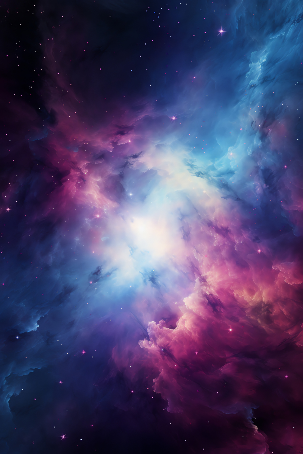 Stellar allure, Interstellar essence, Celestial phenomenon, Galactic glimmer, Luminous cosmos, HD Phone Image