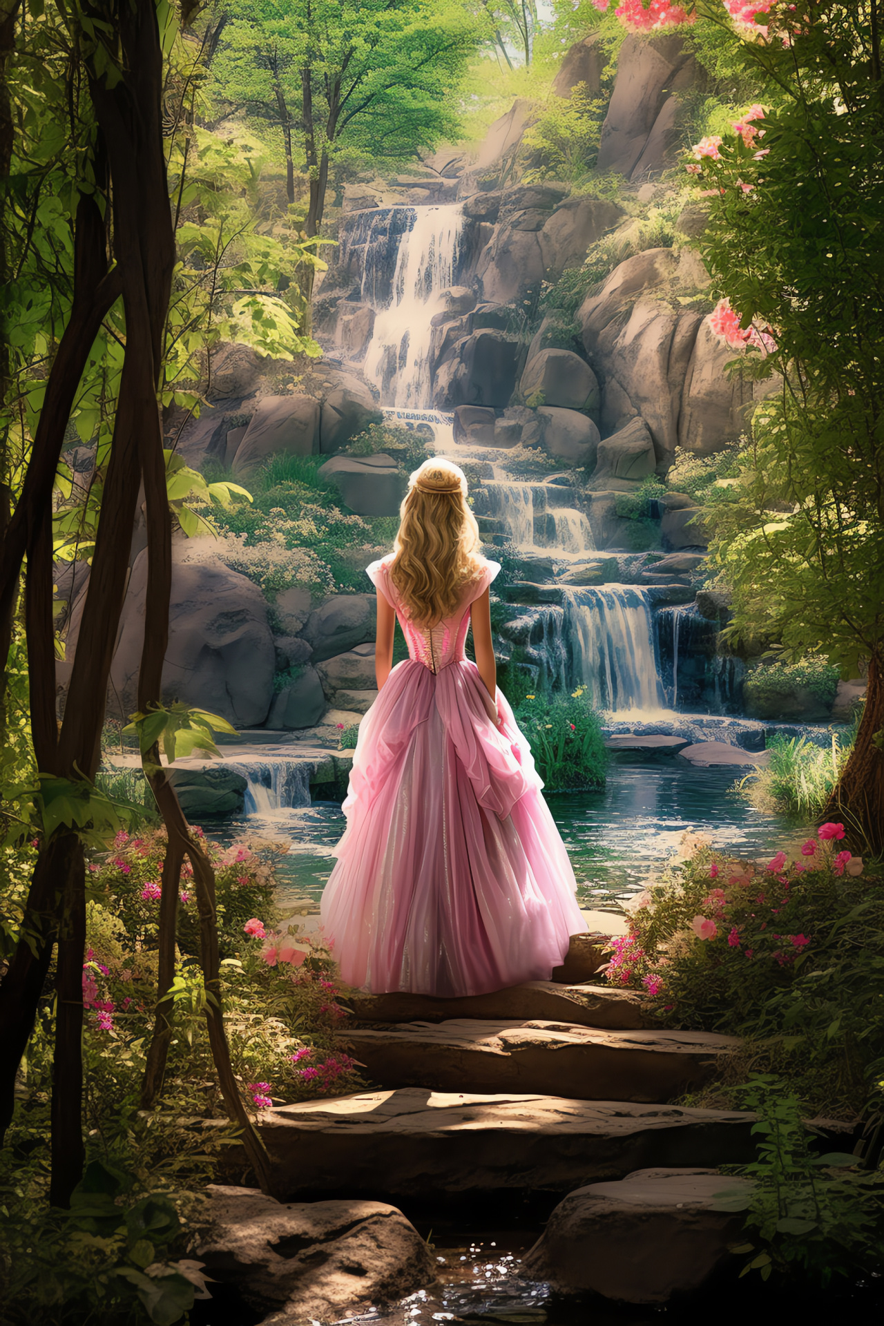 Disney Princess Aurora, Enchanted adventure, Fantasy kingdom, True love's quest, Magical nature, HD Phone Wallpaper