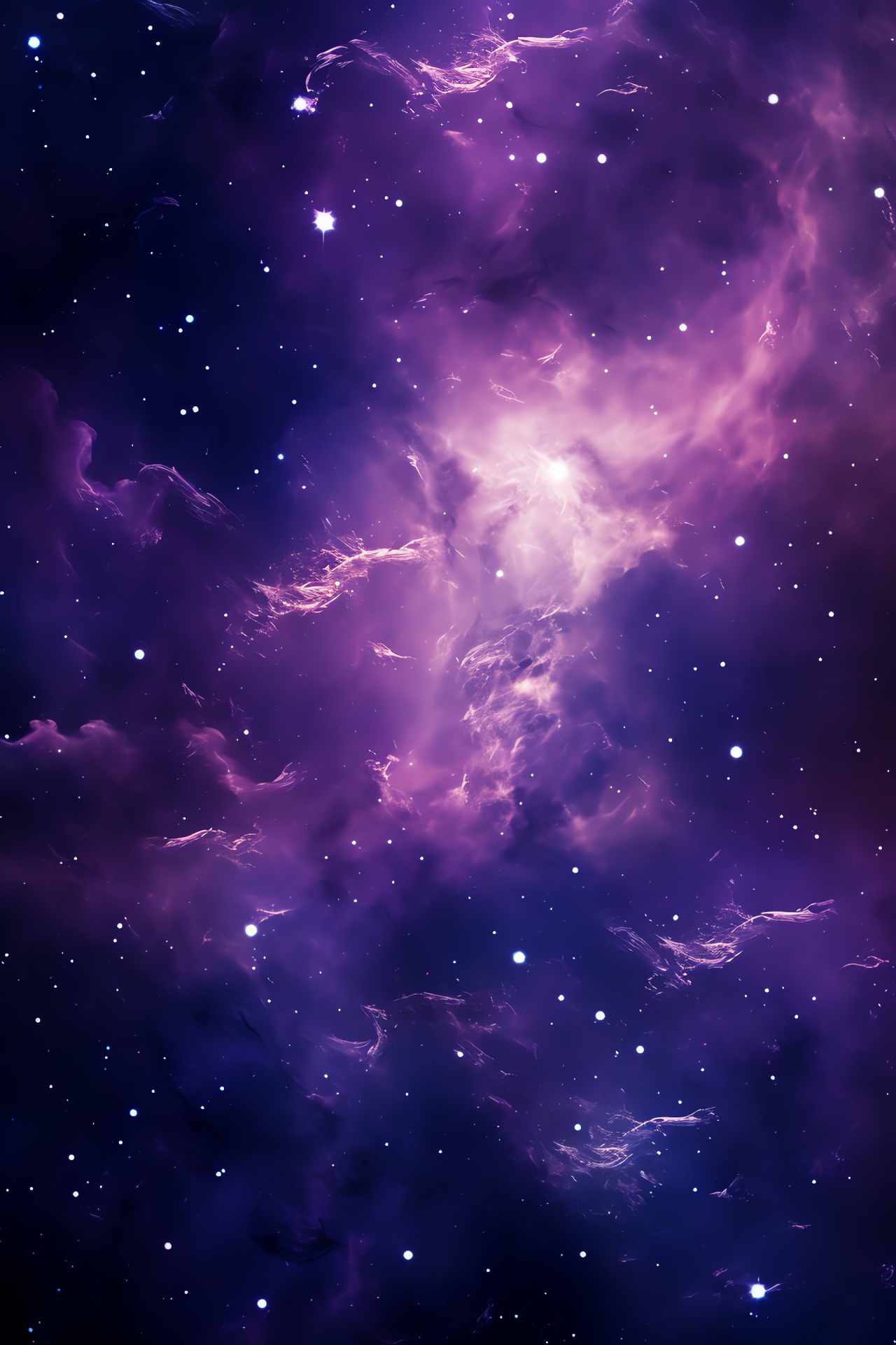 Galactic expanse, Ethereal universe, Celestial nebula, Expansive cosmos, Space majesty, HD Phone Wallpaper