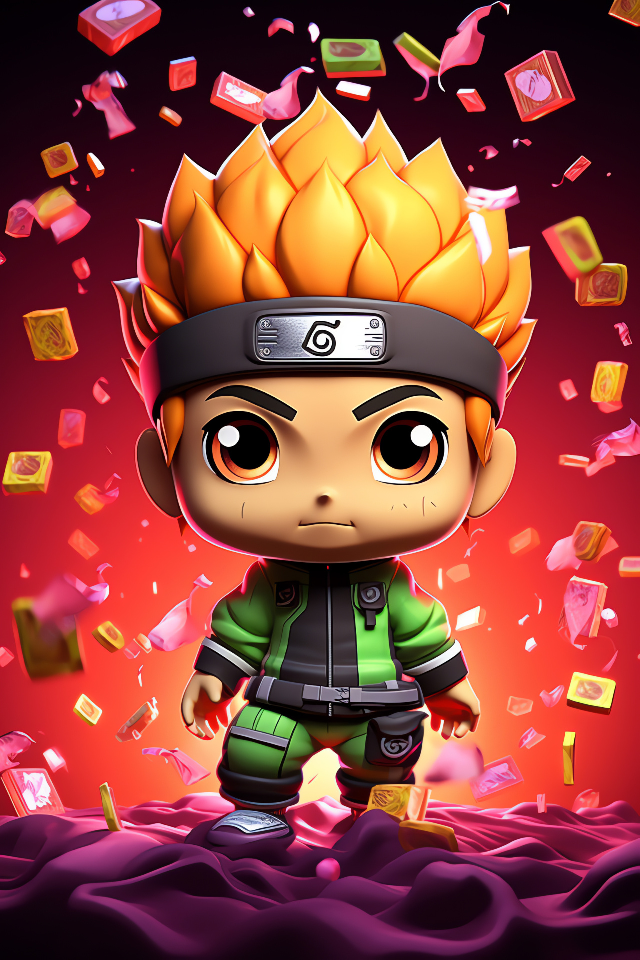 Choji Akimichi, Leaf Village genin, Akimichi clan, Butterfly mode, Snack enthusiast, HD Phone Image