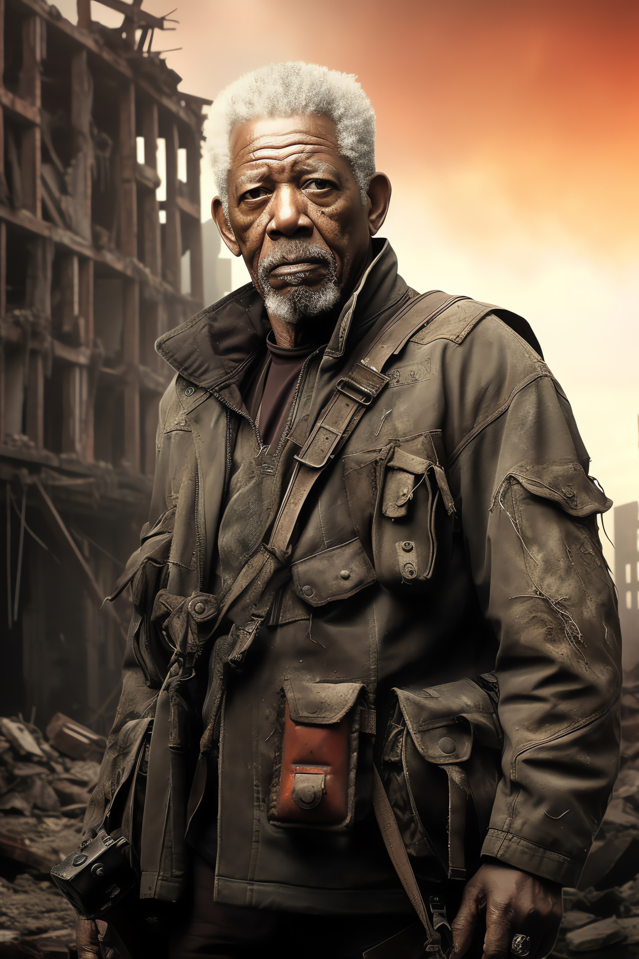 Oblivion sci-fi tale, Beech's last stand, Morgan Freeman's role, Rebel alliance, Futuristic dystopia, HD Phone Image