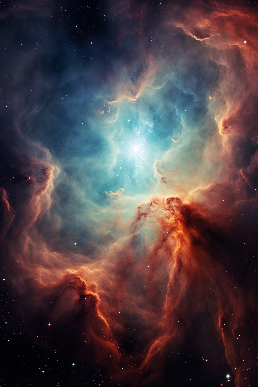 Orion Nebula magnificence, Cosmic creation, Stellar dust and gas, Galactic intricacies, Celestial phenomenon, HD Phone Wallpaper