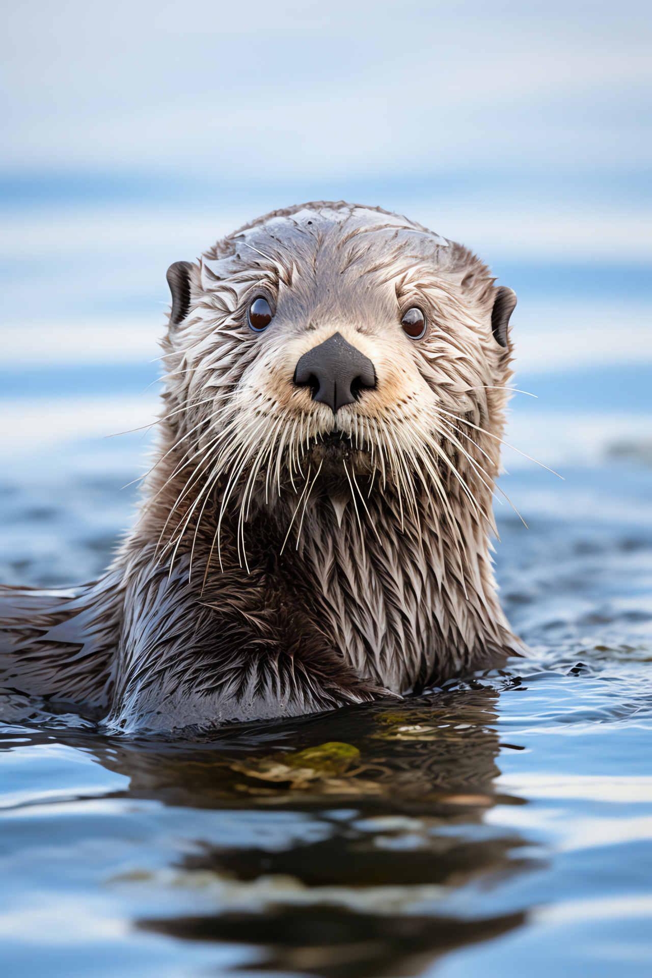Sea Otter, Marine mammal, Adaptable species, Otter fur, Aquatic animal, HD Phone Image