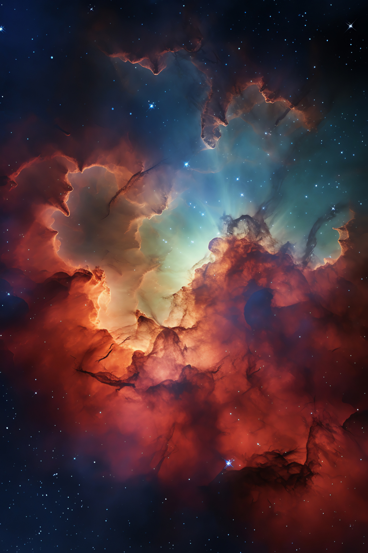 Nebula grandeur, Astronomical cloud, Space enthusiasm, Sagittarius starfield, Celestial splendor, HD Phone Image