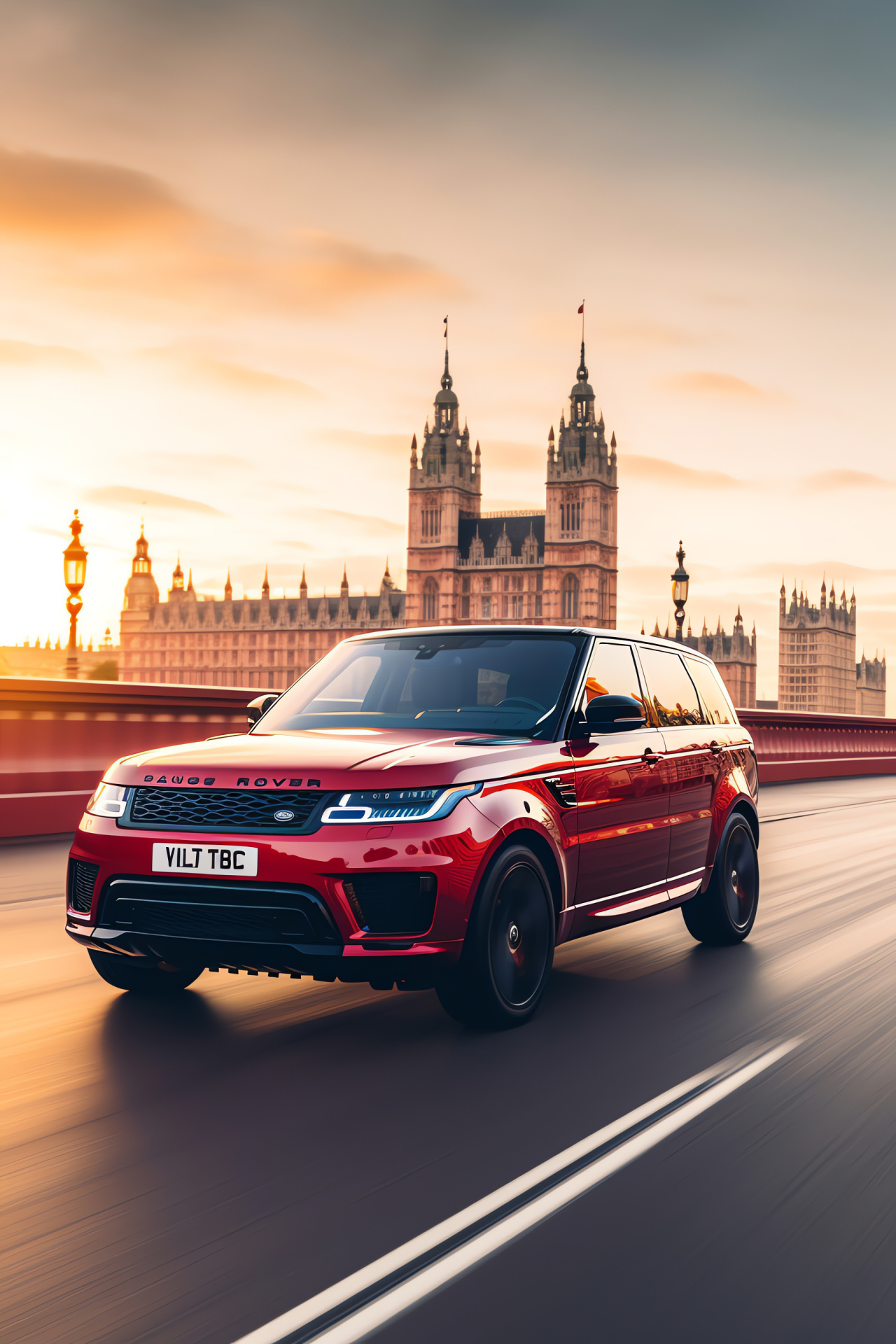 2018 Range Rover Sport London, First Edition model, British capital scenery, historic city transport, urban sophistication, HD Phone Image