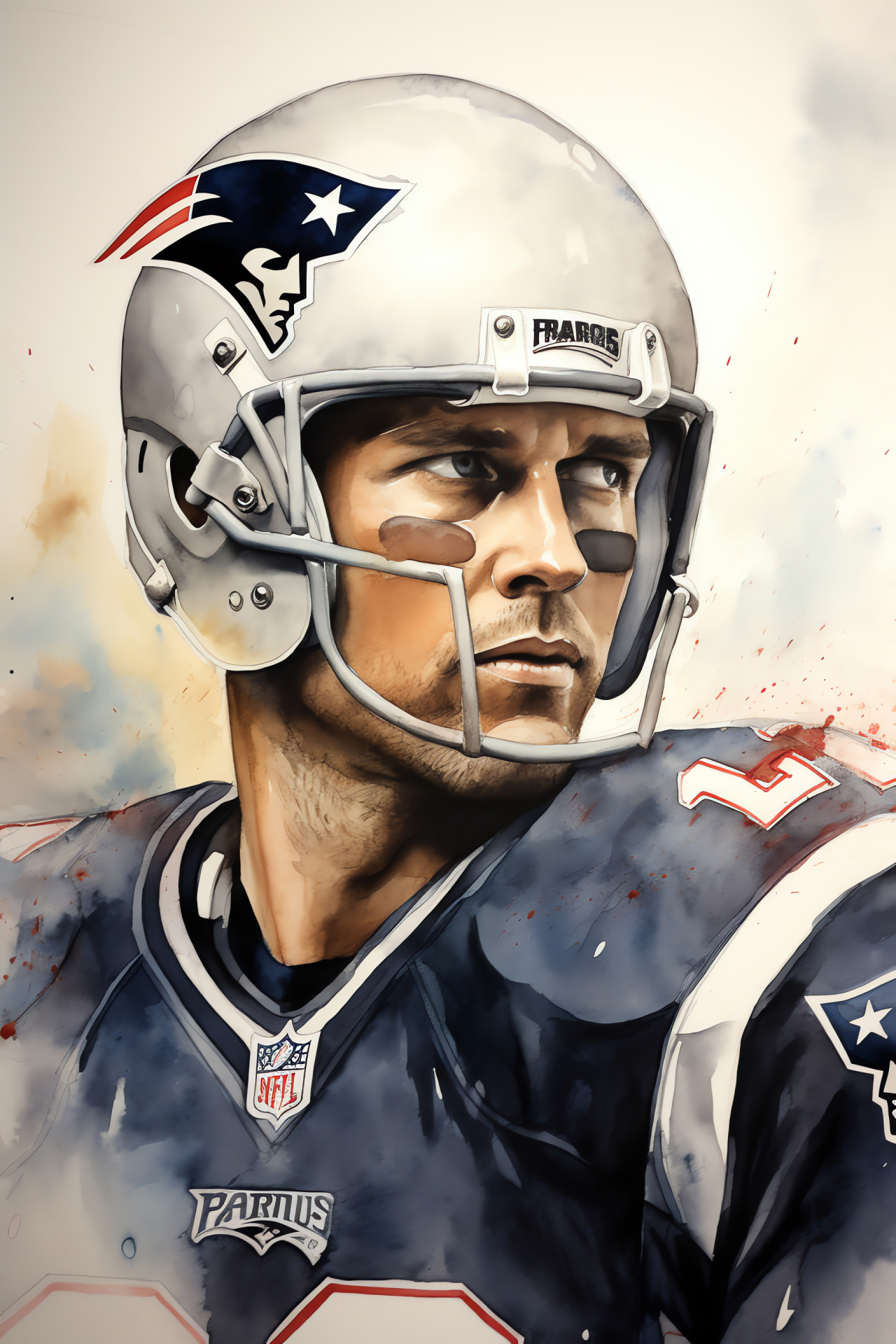 New England Patriots, Tom Brady, Gillette Stadium, NFL team, American football, HD Phone Wallpaper