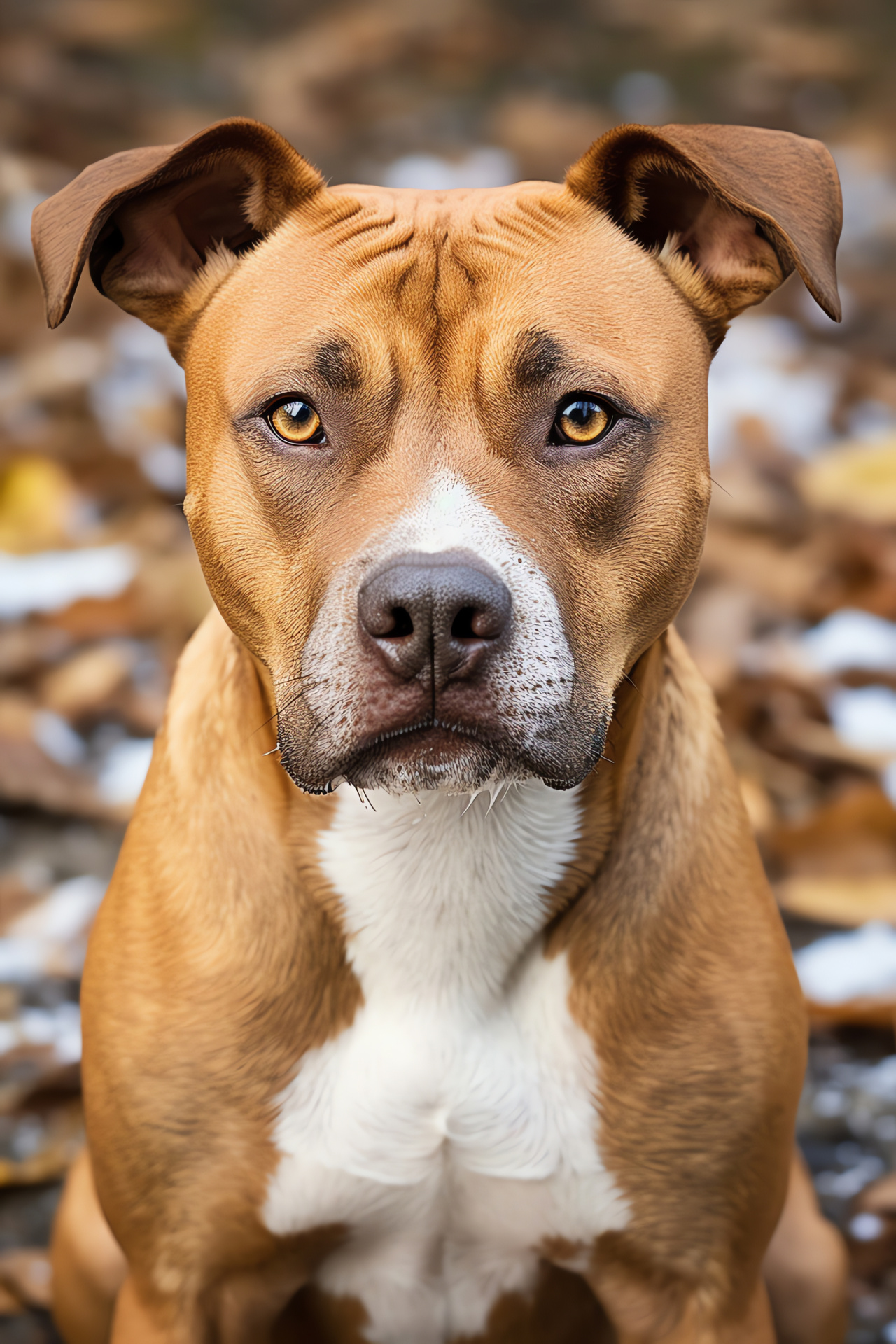 Pit Bull breed, Protective canine, Friendly pet, Muscular build, Family companion, HD Phone Image