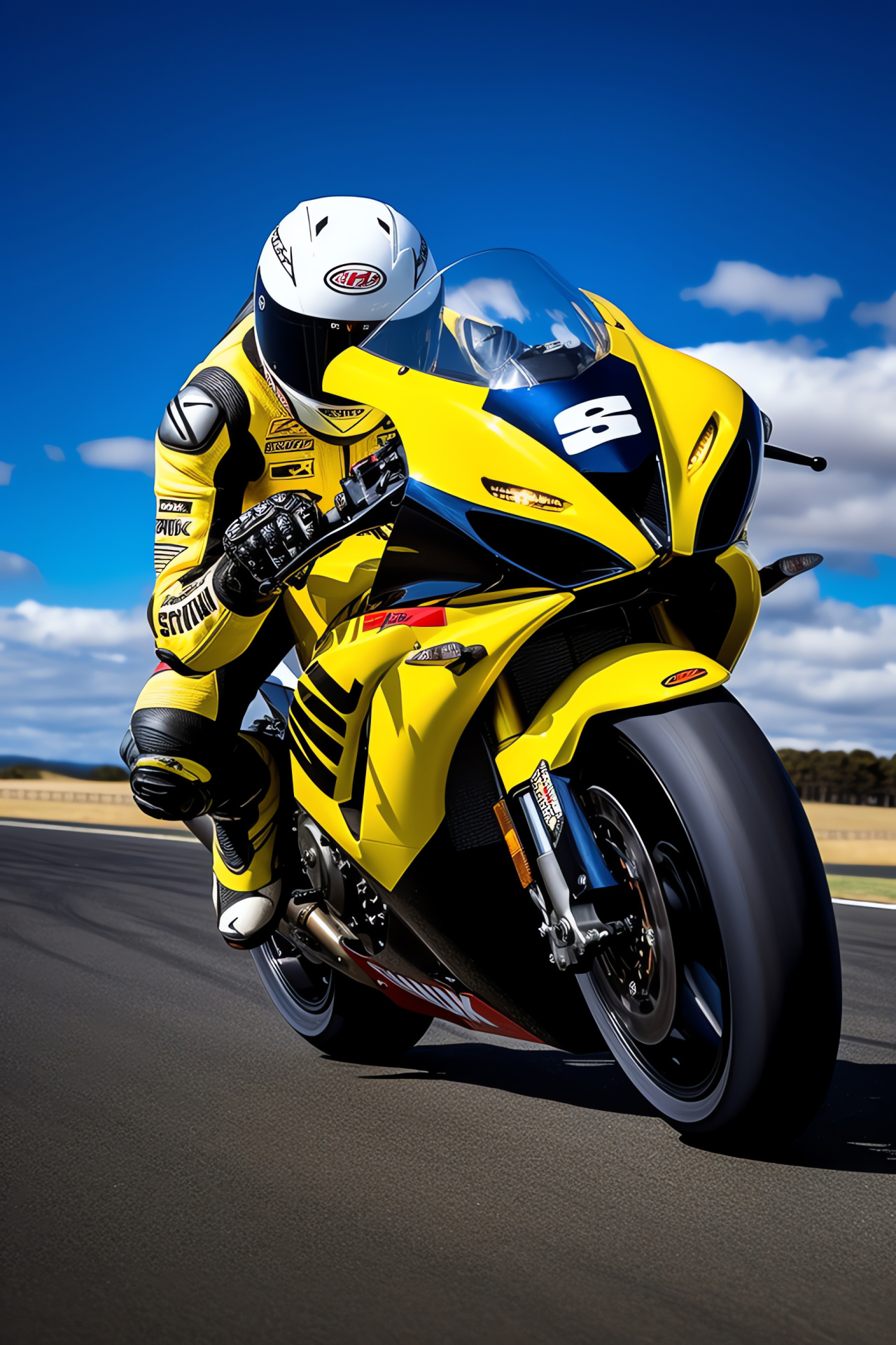 Suzuki GSXR 750 at Phillip Island, Aerodynamic motorcycle, Race circuit speed, Motorcycle race fan, Superbike thrill, HD Phone Wallpaper