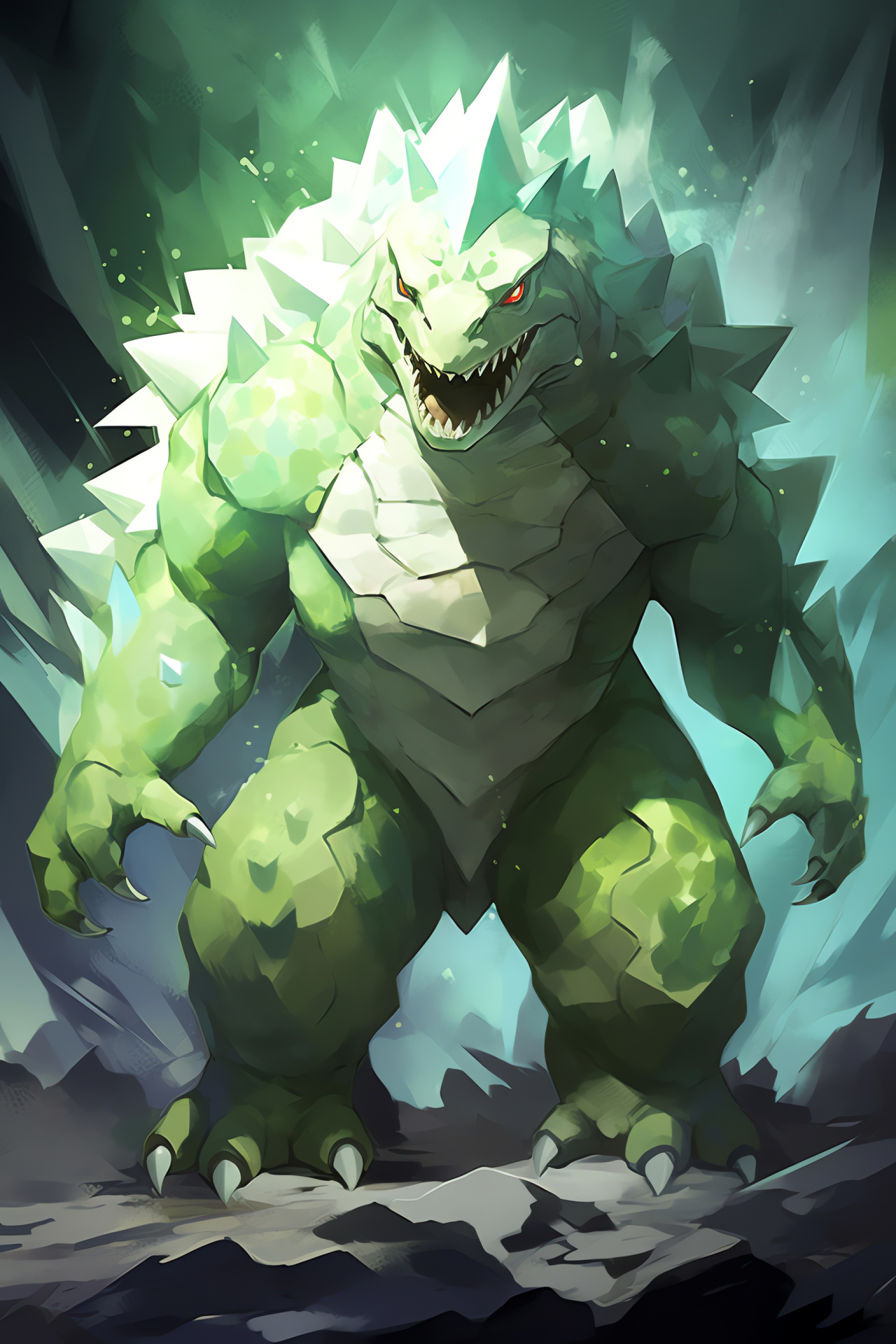 Tyranitar, Pokmon species, Powerful posture, Pocket monster, Trainer's choice, HD Phone Wallpaper