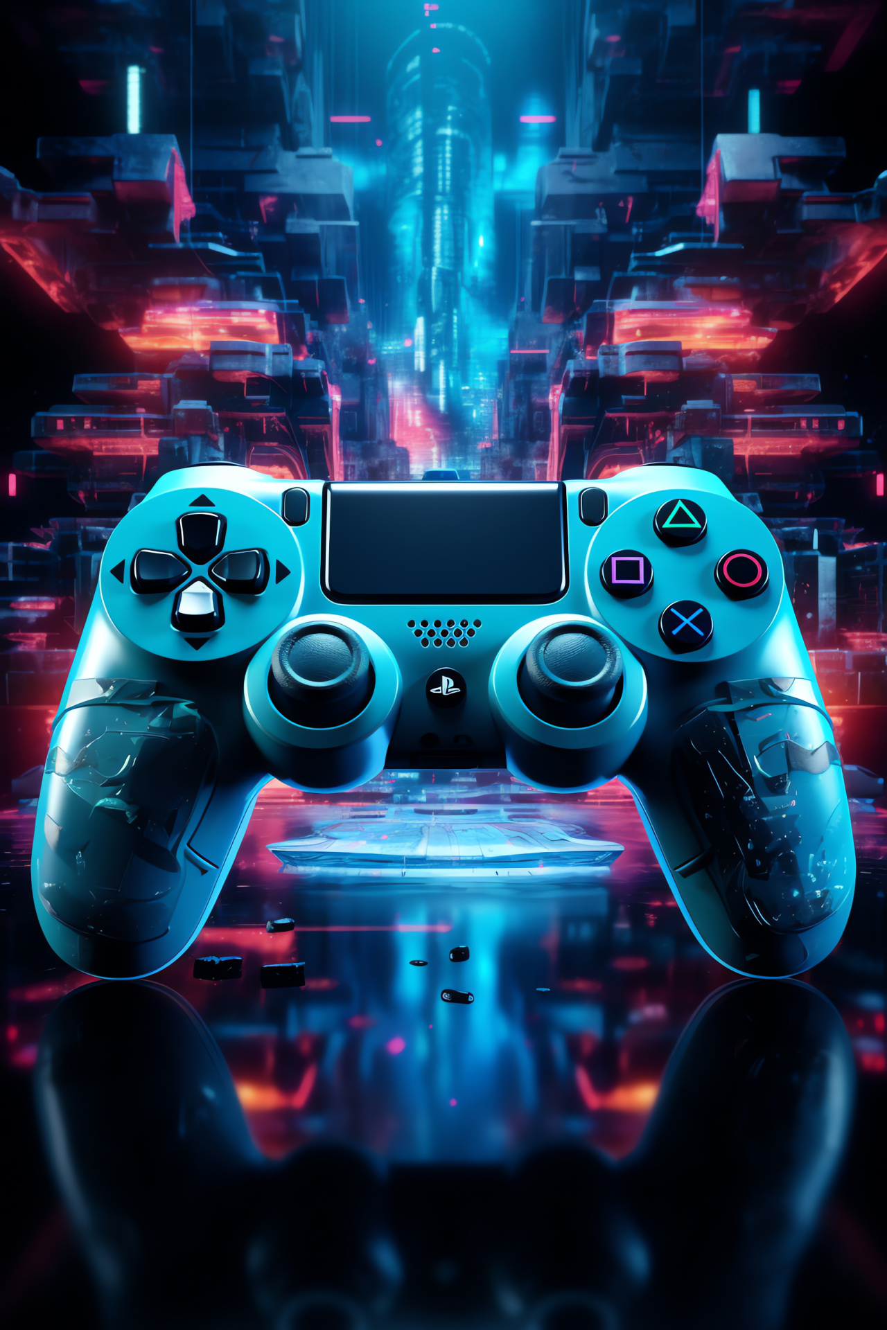 Playstation controller, competitive gaming, esports event, gamer skill, focused competition, HD Phone Wallpaper