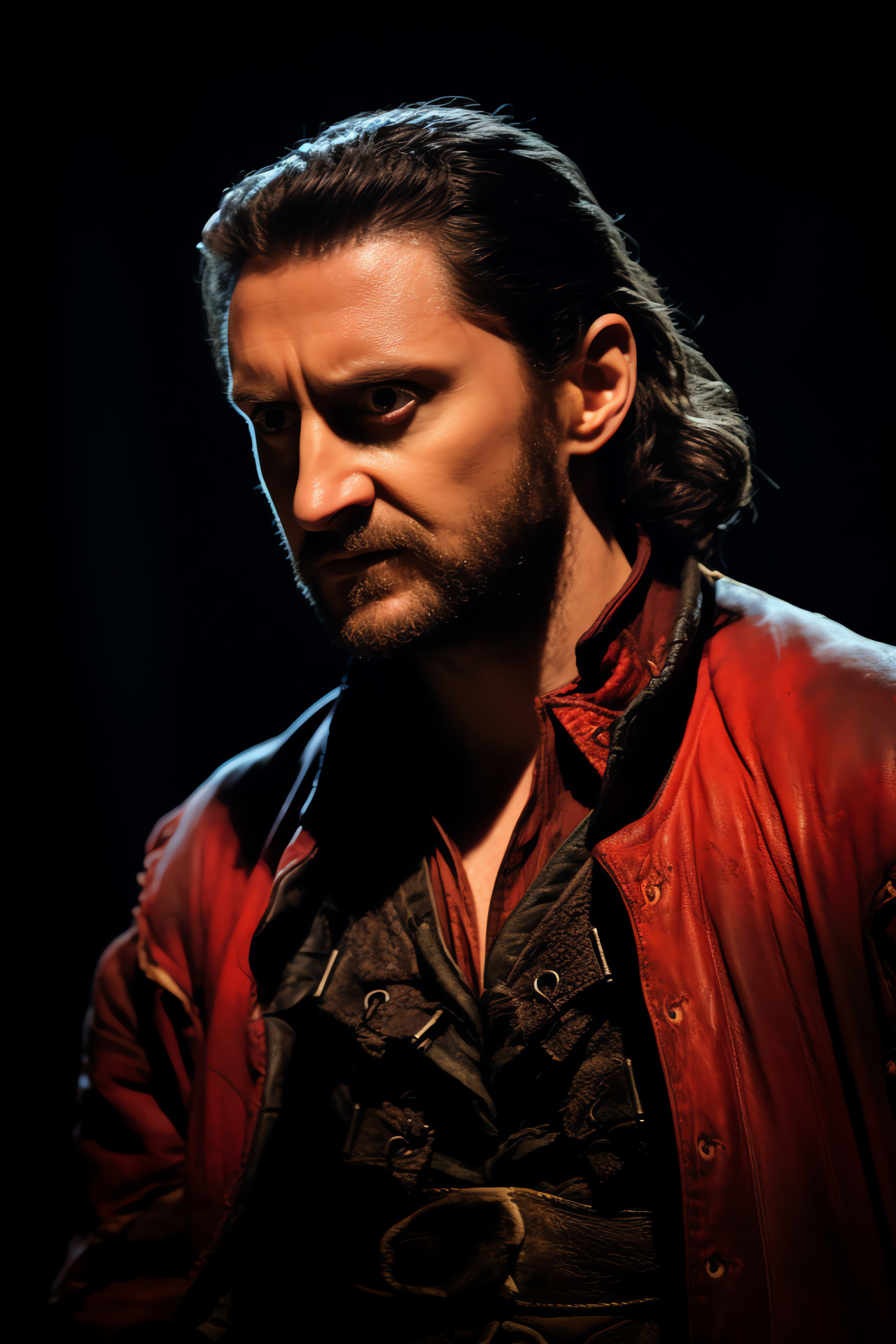 Richard Armitage in The Hobbit, Actor portrayal, Epic fantasy, Tolkien adaptation, Legendary tale, HD Phone Wallpaper