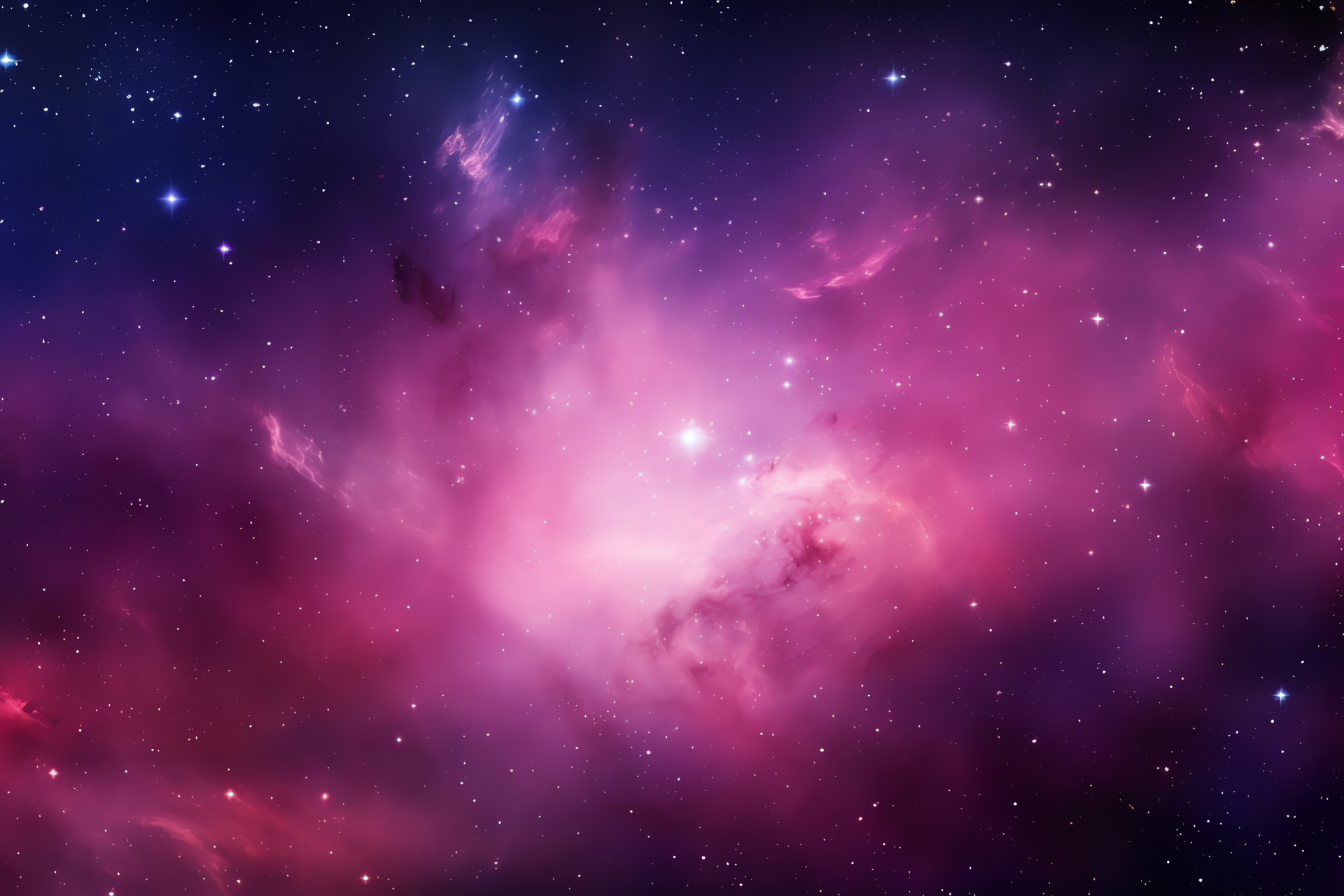 Pink cosmos, Universal expanse, Cosmic fascination, Space panorama, Galaxy essence, HD Desktop Wallpaper