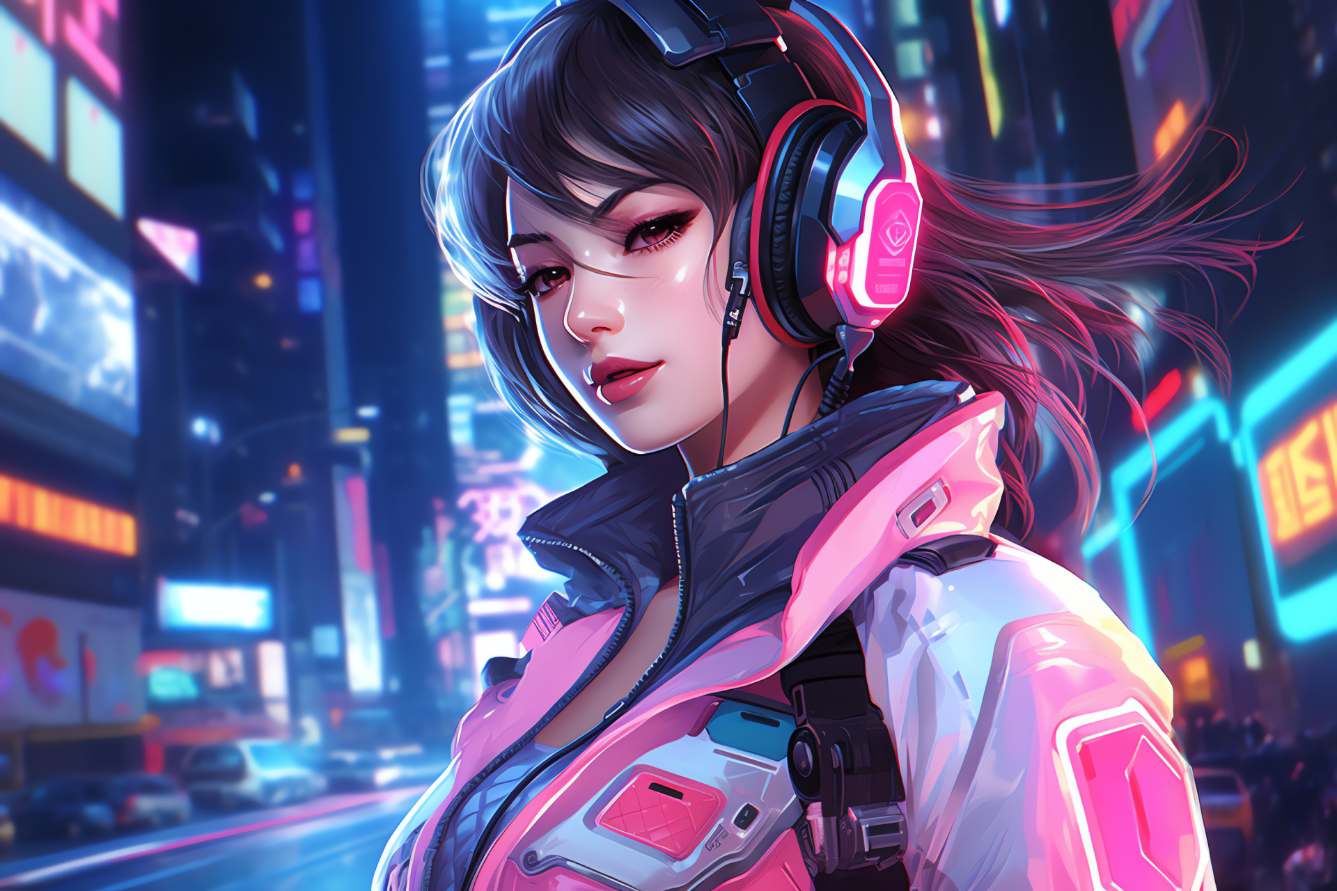 Overwatch D.Va, Homeground Busan, MEKA pilot, Vibrant mech suit, Pop culture, HD Desktop Image