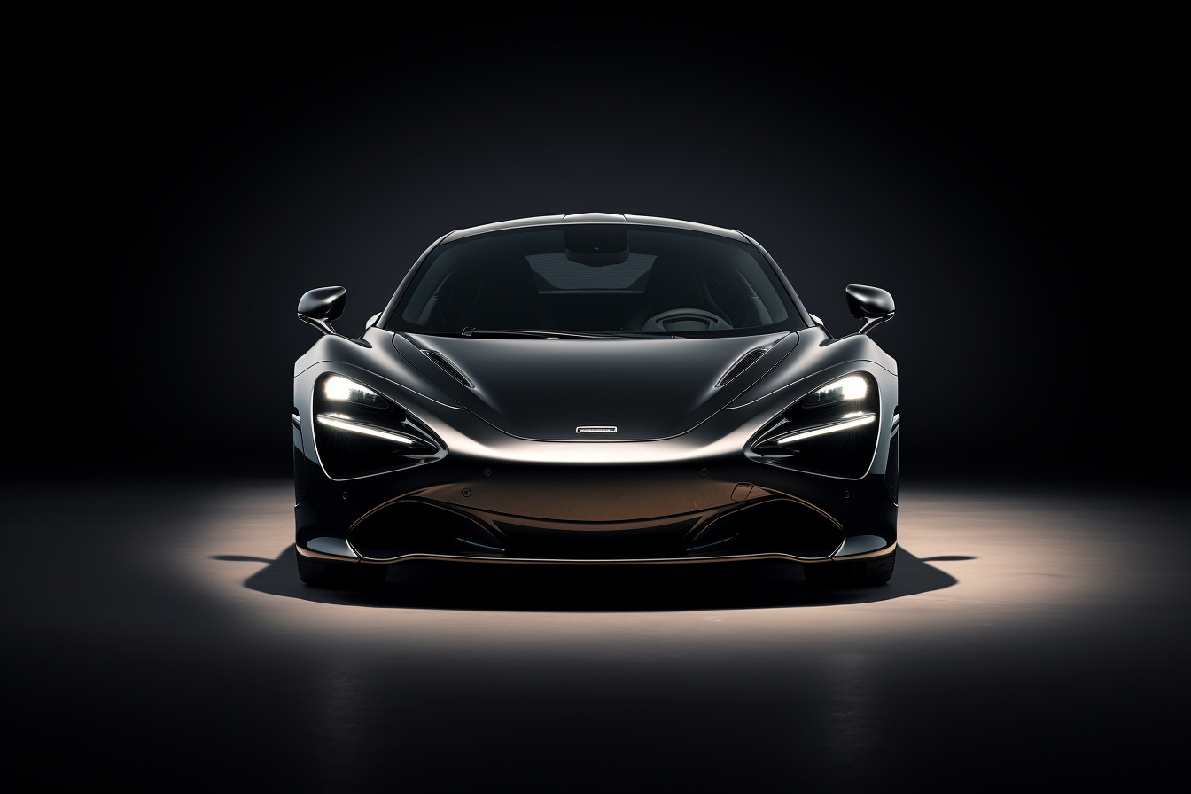 McLaren 720S, Sleek Supercar, British Excellence, Aerodynamic Silhouette, Nightfall Mystique, HD Desktop Wallpaper