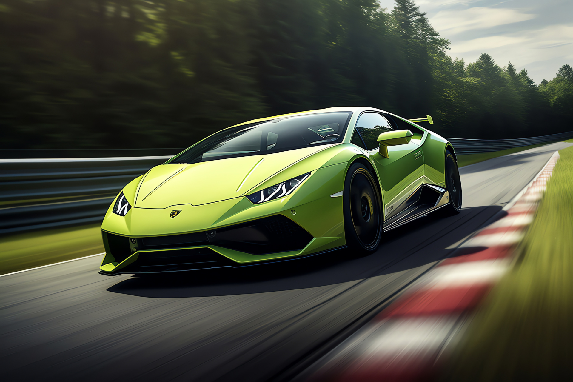 Huracan Performante, Nrburgring, Supercars, Track performance, Motorsport liveries, HD Desktop Wallpaper