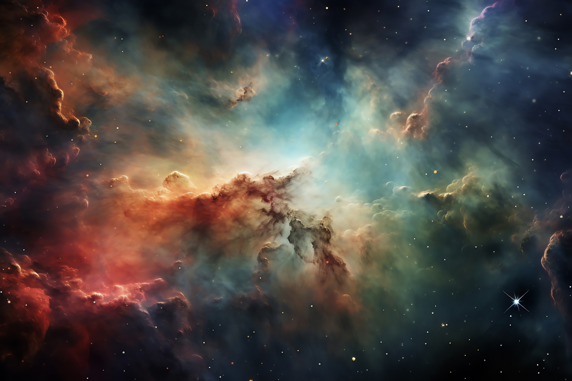 Astronomical region Carina, Galactic formation, Astral birthplace, Celestial luminosity, Star-forming nebula, HD Desktop Image