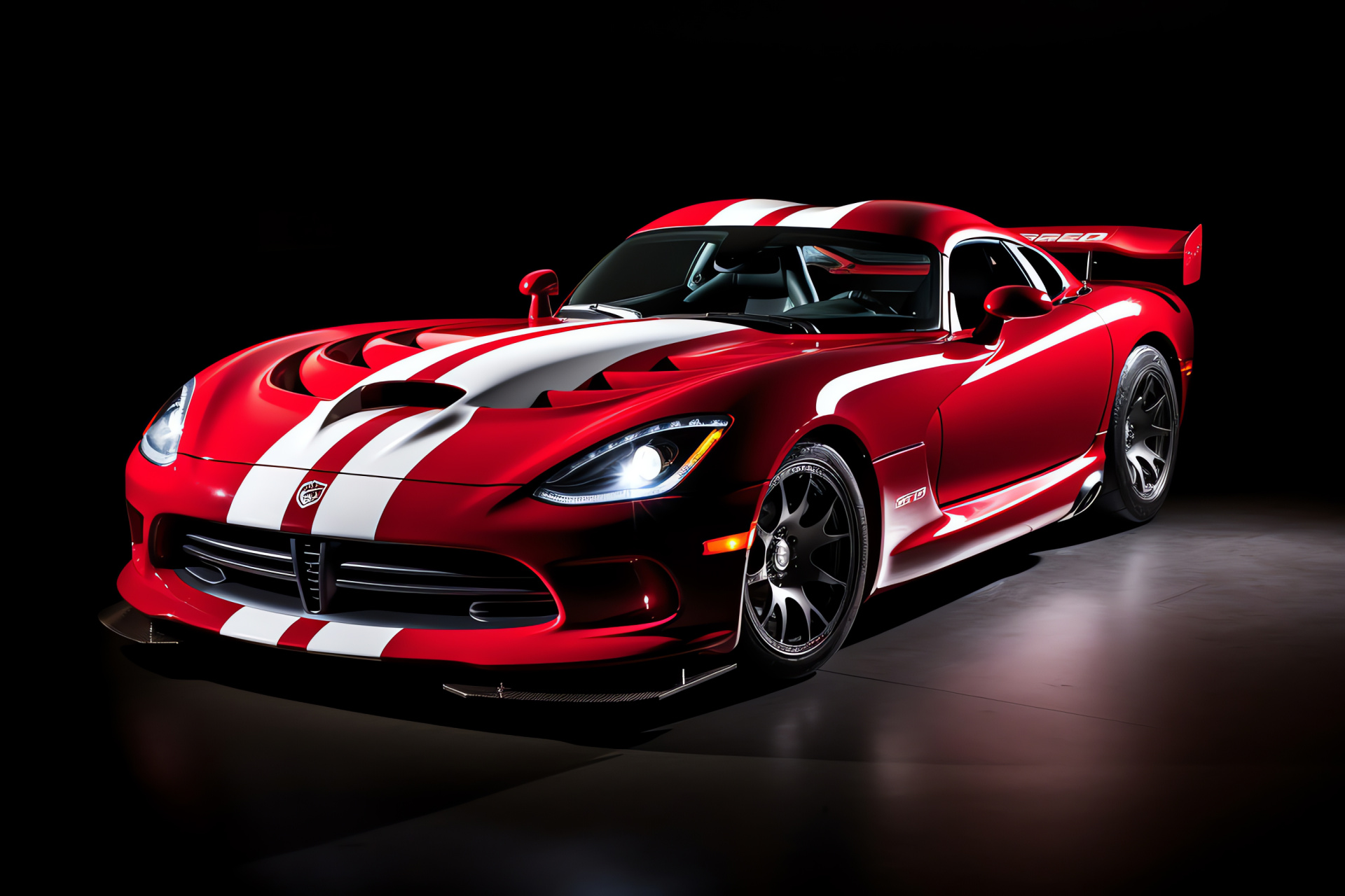 Viper GTS-R Commemorative, race heritage, sleek white racer, track innovation, high performance, HD Desktop Image