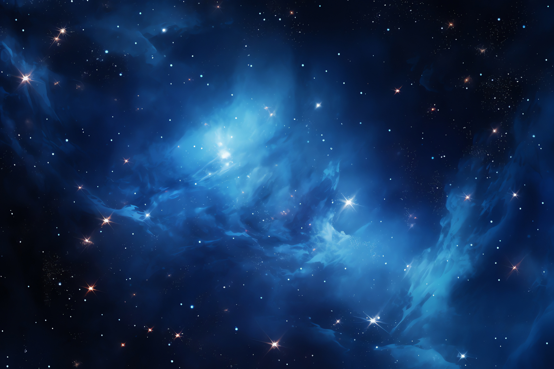 Pleiades Cluster clarity, high-resolution stargazing, open star cluster, navigation stars, astronomical blue, HD Desktop Image