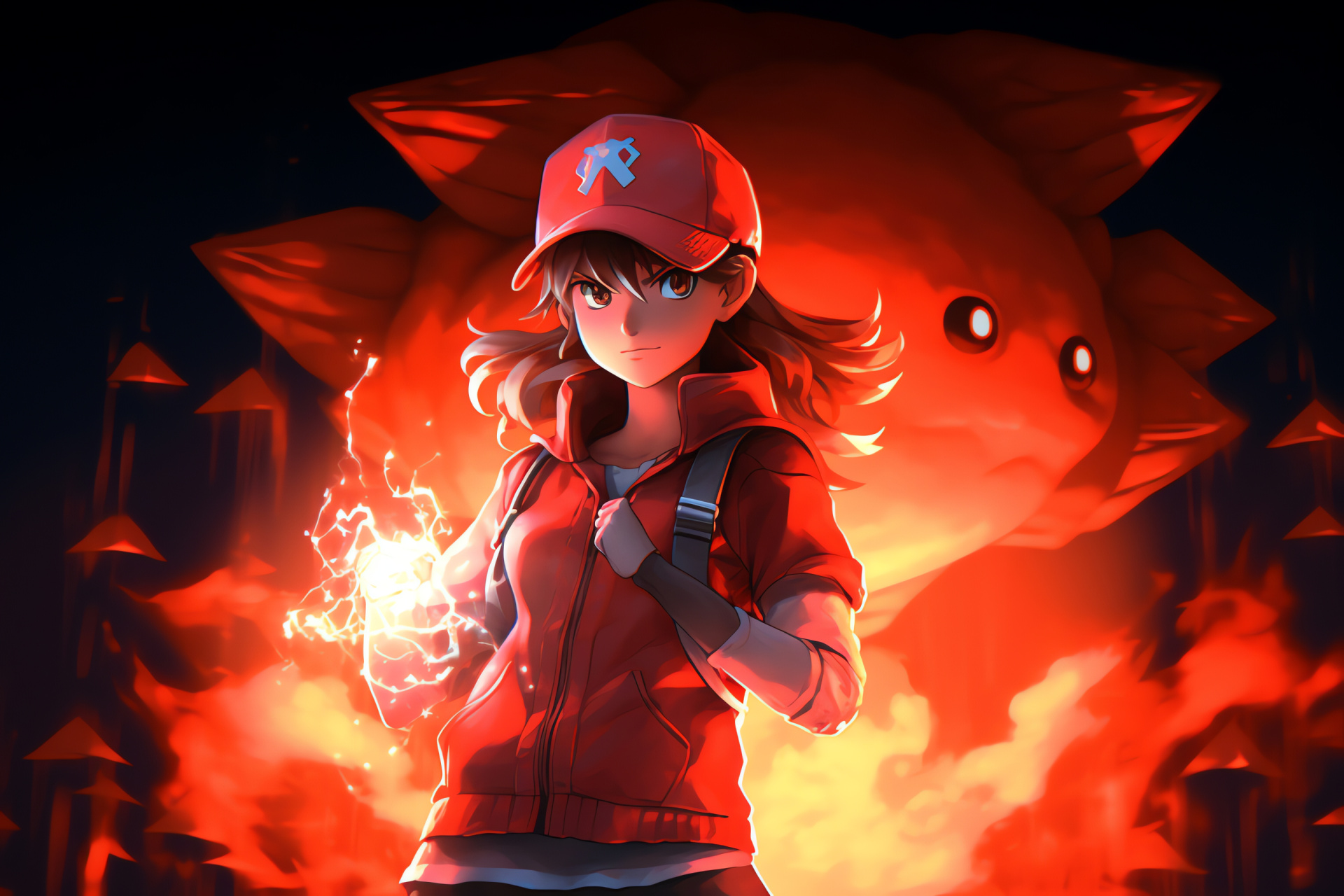 Stalwart companion Misty, Gym Leader roster, Redheaded trainer, Cerulean gym, Water-type specialist, HD Desktop Wallpaper