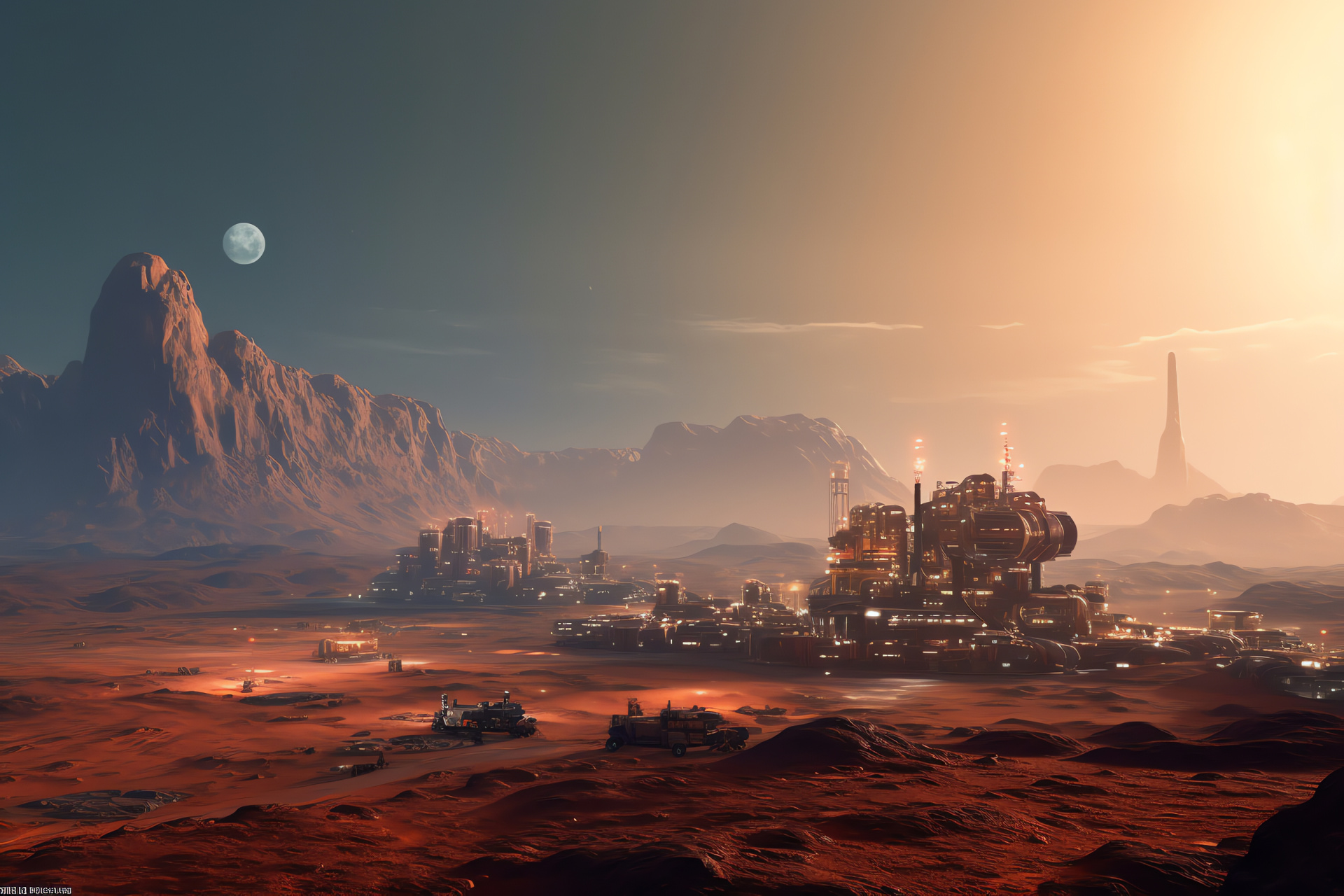 Extra-terrestrial colony, Space settlement, Planetary pioneers, New frontiers, Homesteading cosmos, HD Desktop Wallpaper