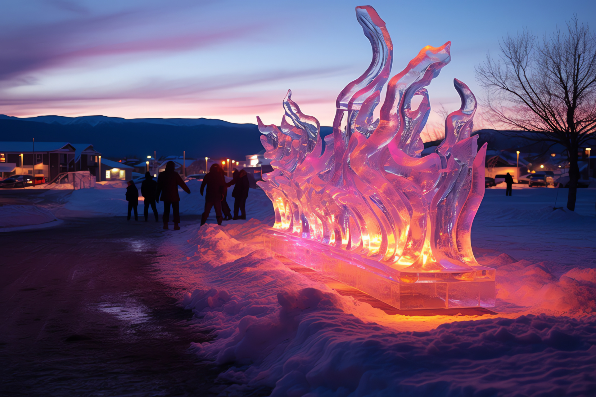 Winter Solstice, Abisko marvel, Sweden's ice artistry, Crystal forms, Subzero beauty, HD Desktop Wallpaper