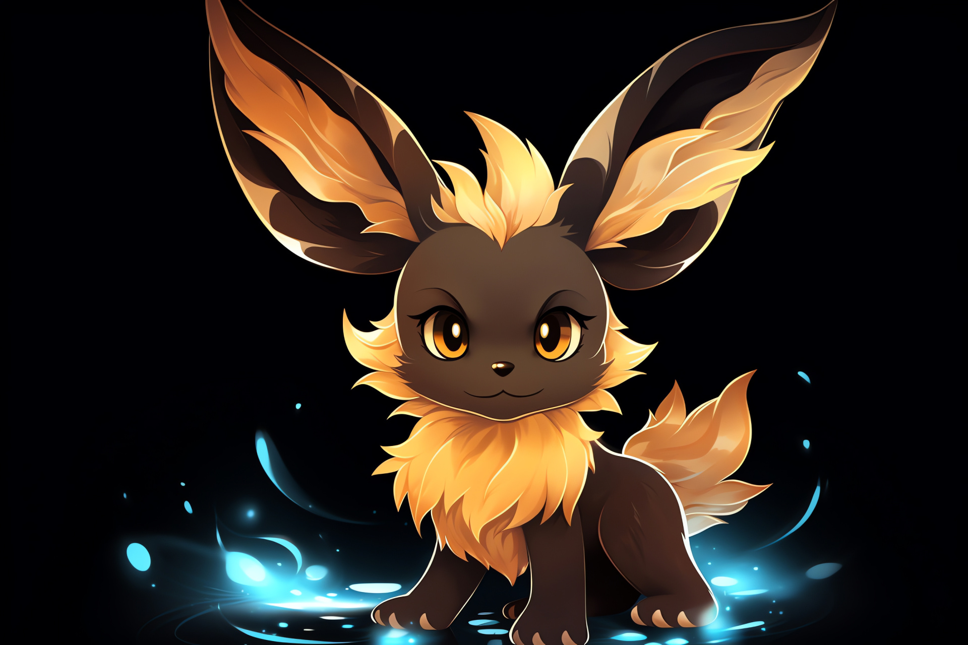 Eevee choices, Soft fur, Genial eyes, Playful nature, Nomadic Pokemon, HD Desktop Wallpaper