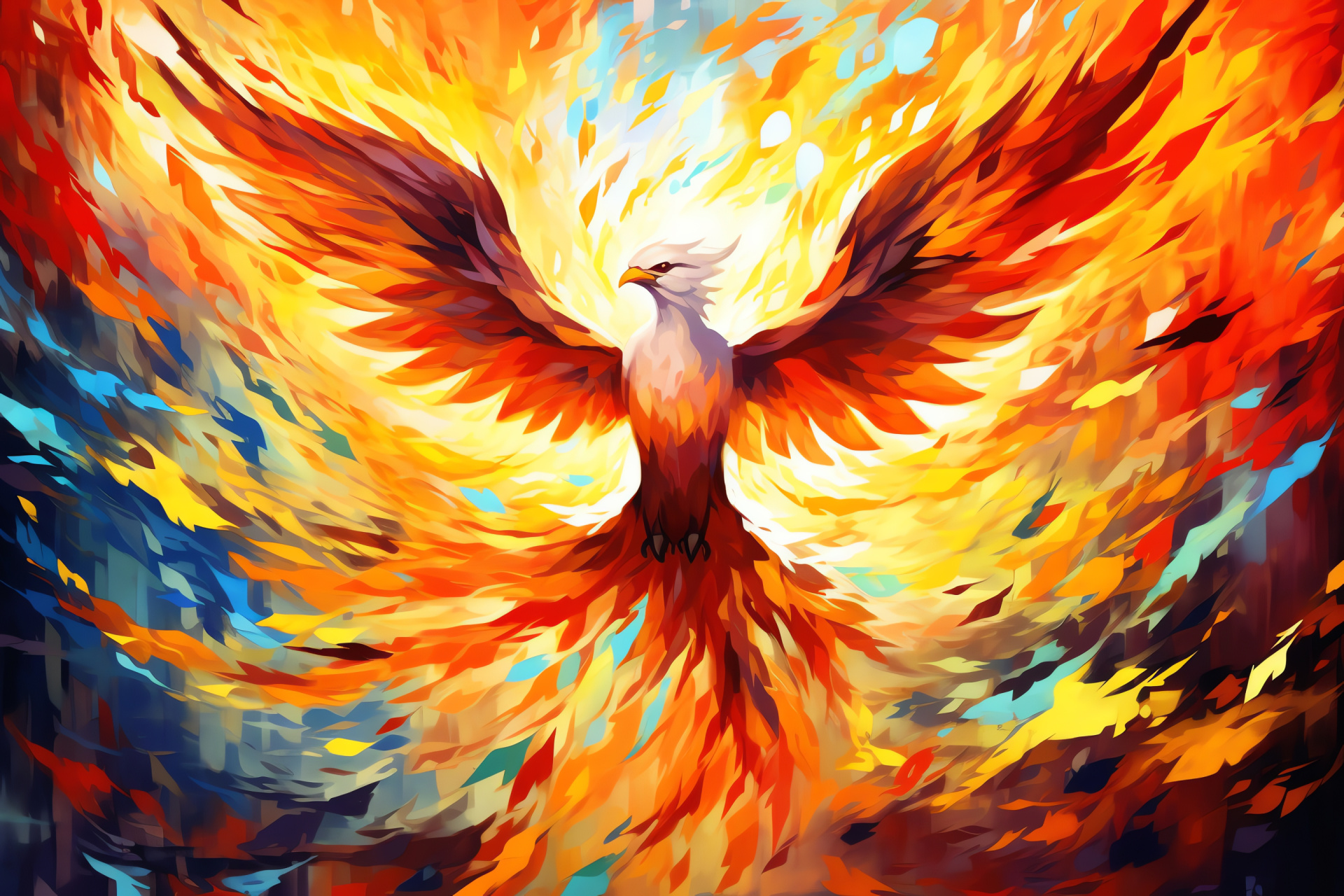 Fiery Moltres image, Blazing wingspread, Fire Red edition, Iconic airborne Pokemon, Vermilion feather texture, HD Desktop Image