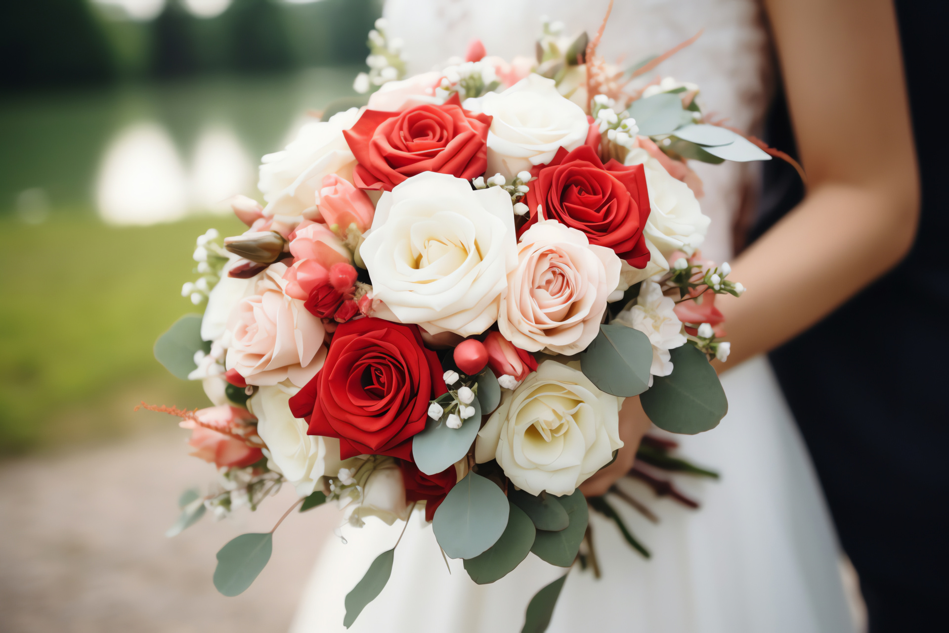 Rural garden matrimony, pastoral wedding backdrop, seasonal flora, couples retreat, countryside charm, HD Desktop Image