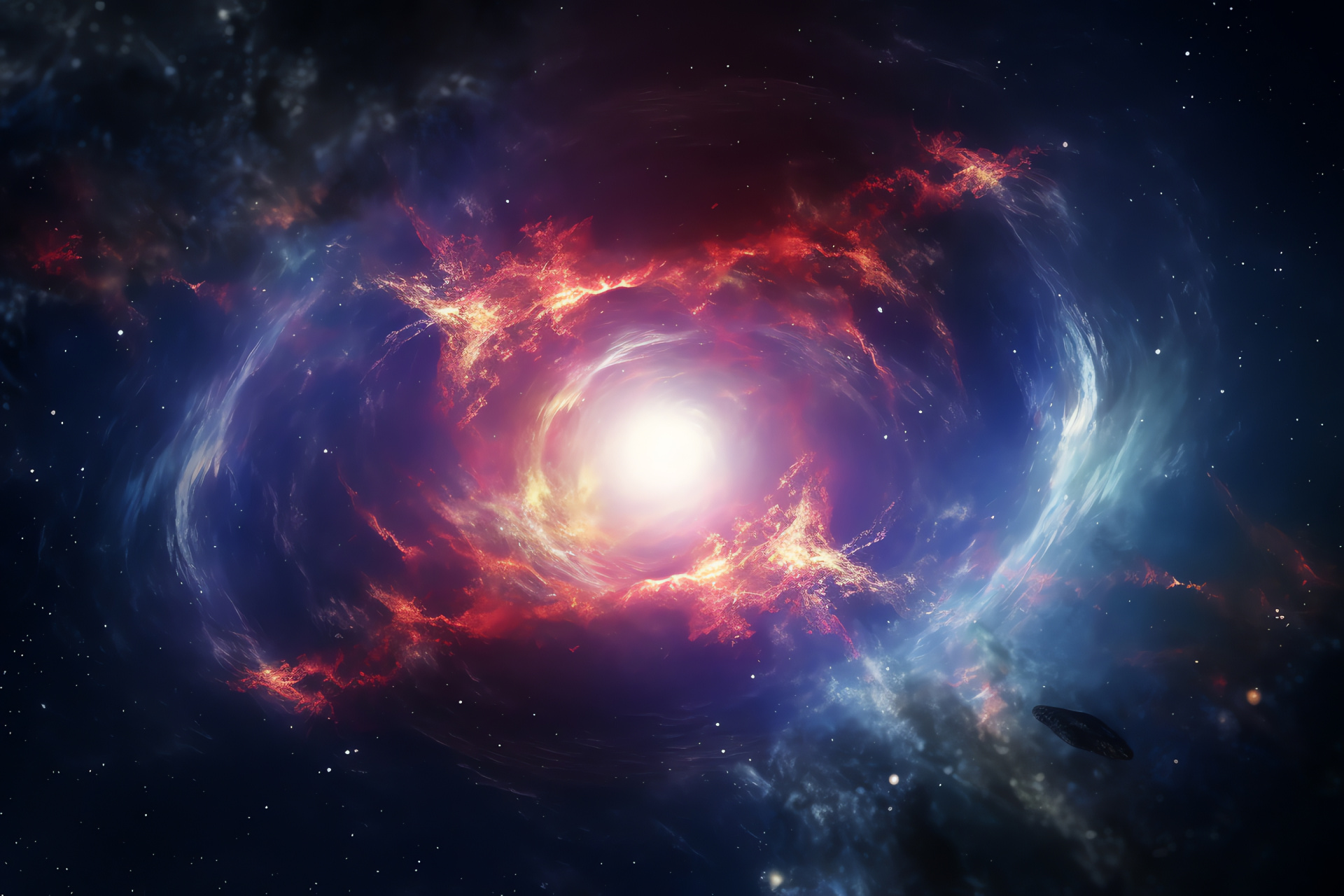 Supernova power, Astral occurrence, Galaxies mega event, Star implosion, Celestial spectacle, HD Desktop Wallpaper
