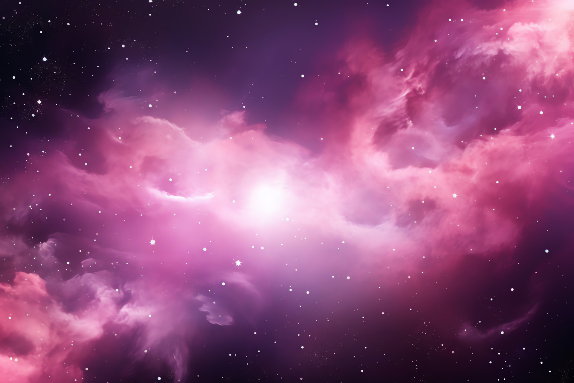 Pink Galaxy, Universe Exploration, Astral Glow, Nebular Spectacle, Intergalactic Hue, HD Desktop Wallpaper