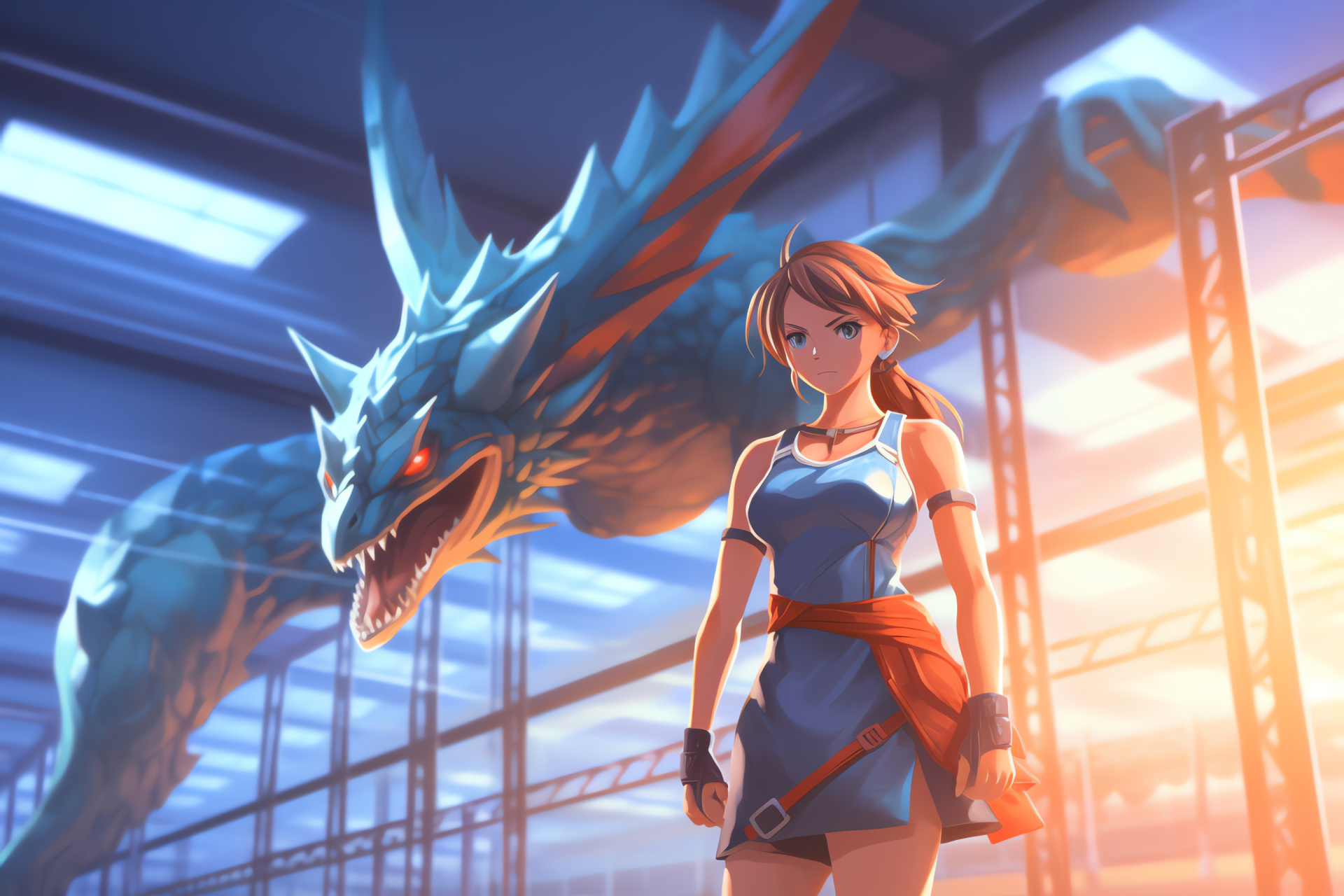 Gym Leader Misty, Water Pokmon specialist, Temperament, Anime icons, Cerulean City Gym, HD Desktop Wallpaper