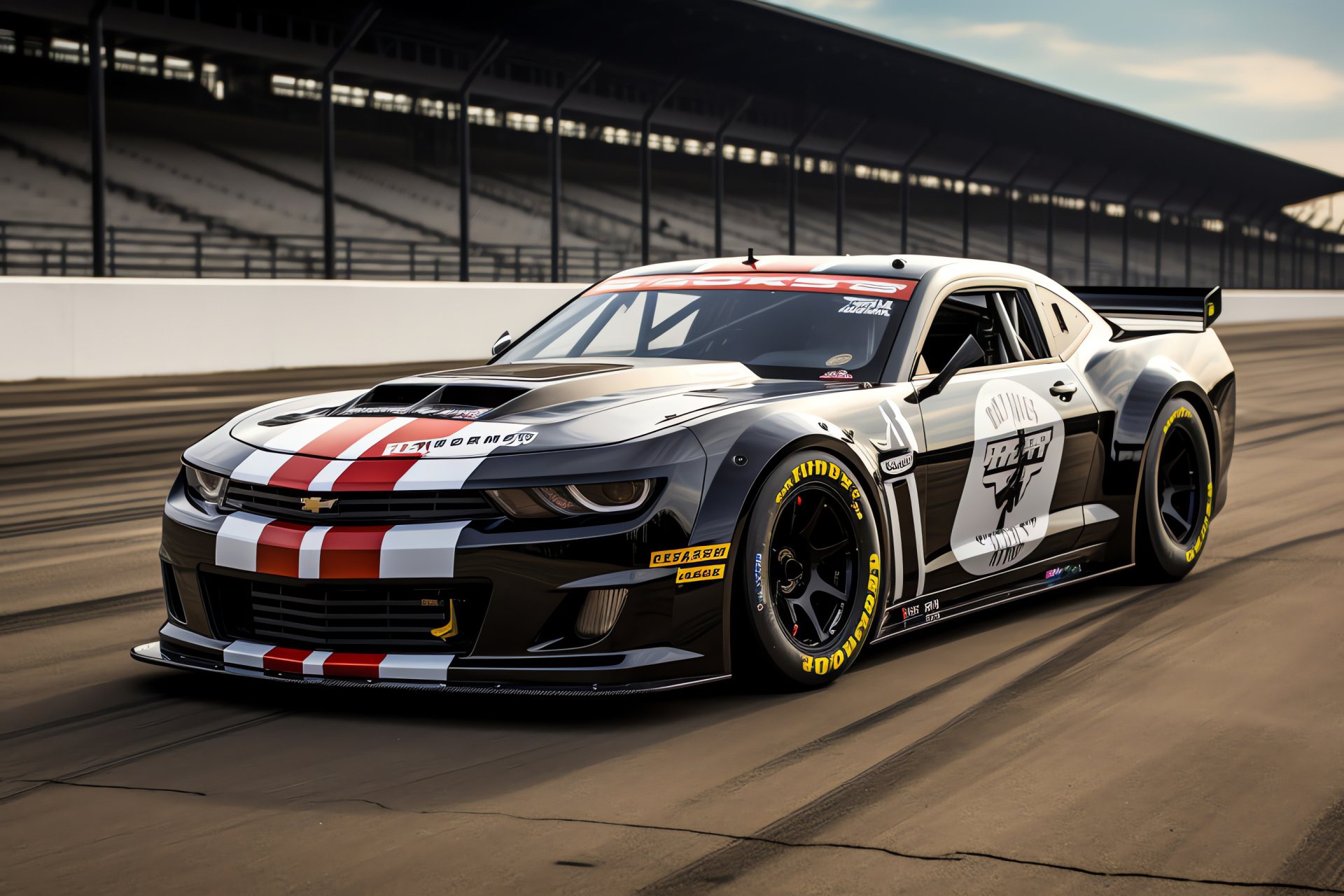 Trans Am Championship Edition, Indianapolis Motor Speedway, Brickyard finish line, Race-inspired graphics, Aerodynamic speed extras, HD Desktop Image