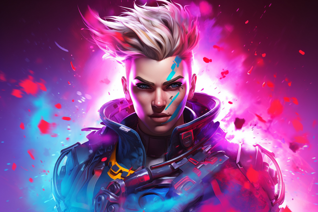 Overwatch Zarya, Powerlifting warrior, Futuristic Particle Cannon, Role-playing element, Tactical gameplay, HD Desktop Wallpaper