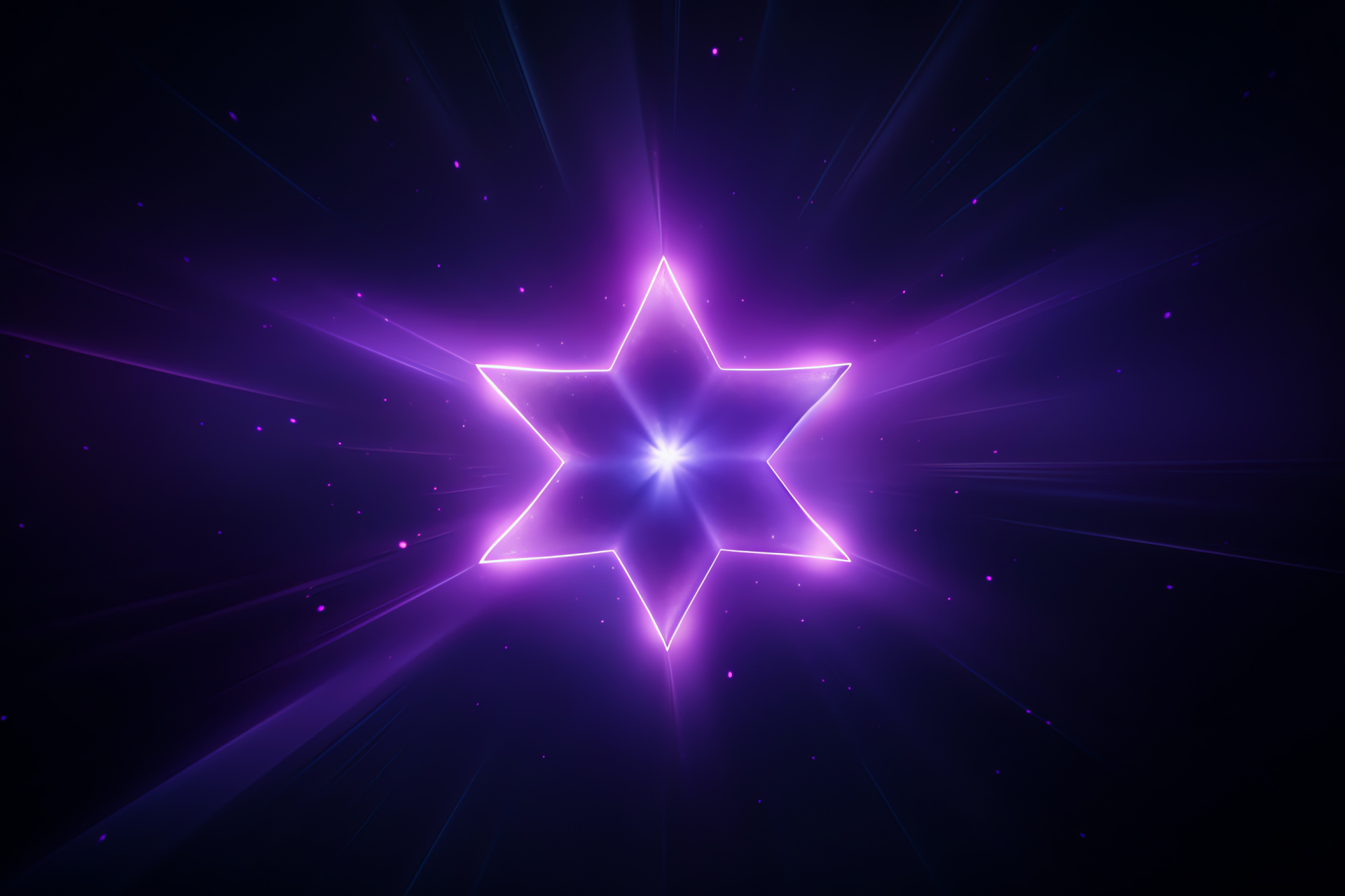 Purple Star, Space mystery, Stellar illumination, Cosmic purple, Astronomical radiance, HD Desktop Image