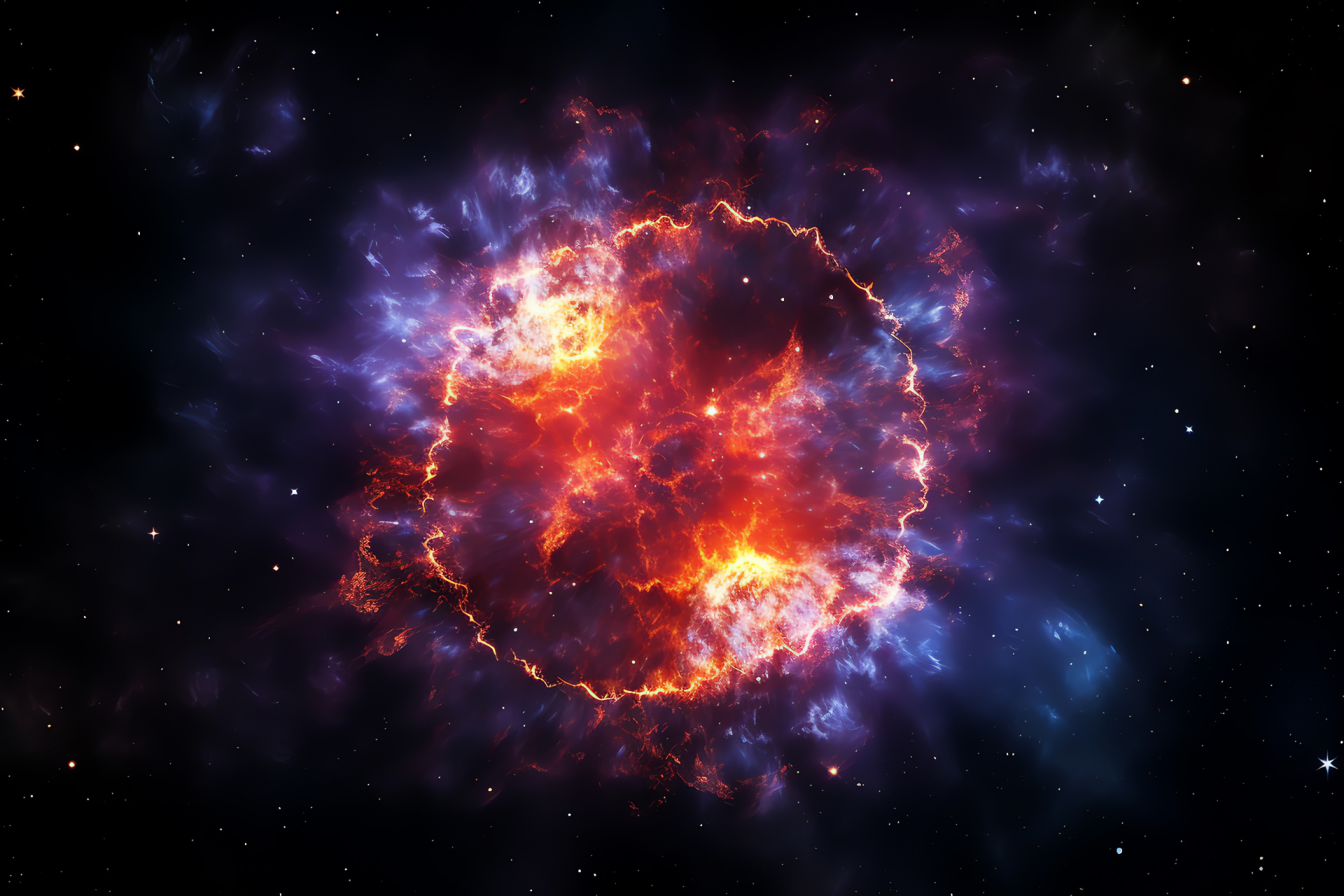 Astral bodies, deep space exploration, supernova aftermath, cosmos vantage, nebula aftermath, HD Desktop Wallpaper